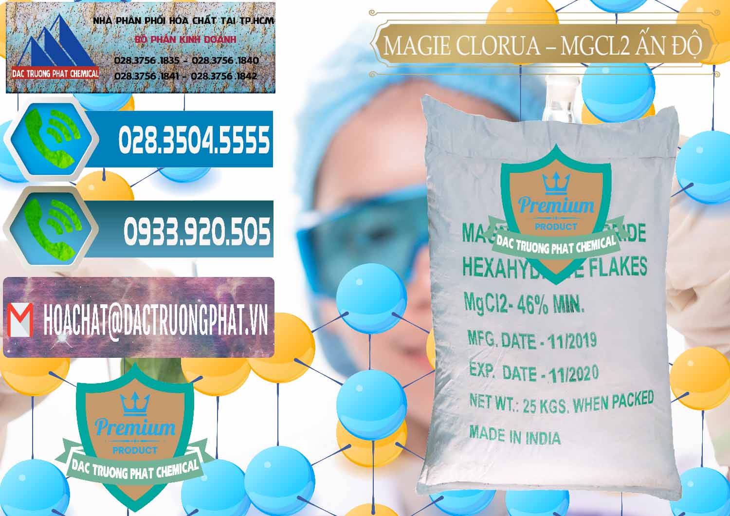 Công ty bán ( cung ứng ) Magie Clorua – MGCL2 46% Dạng Vảy Ấn Độ India - 0092 - Công ty chuyên cung ứng & phân phối hóa chất tại TP.HCM - congtyhoachat.net