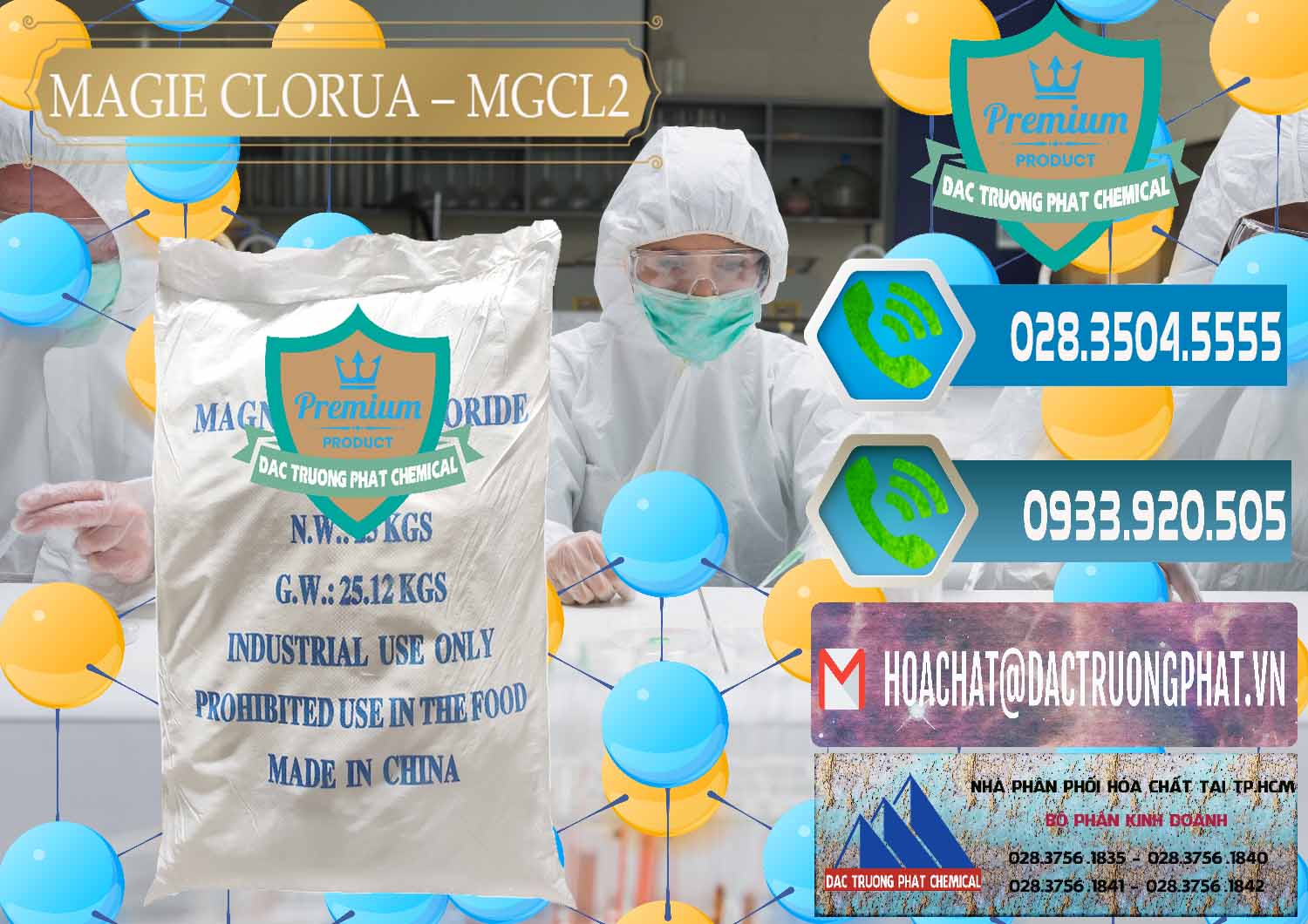 Cty bán _ cung ứng Magie Clorua – MGCL2 96% Dạng Vảy Trung Quốc China - 0091 - Công ty cung cấp & bán hóa chất tại TP.HCM - congtyhoachat.net
