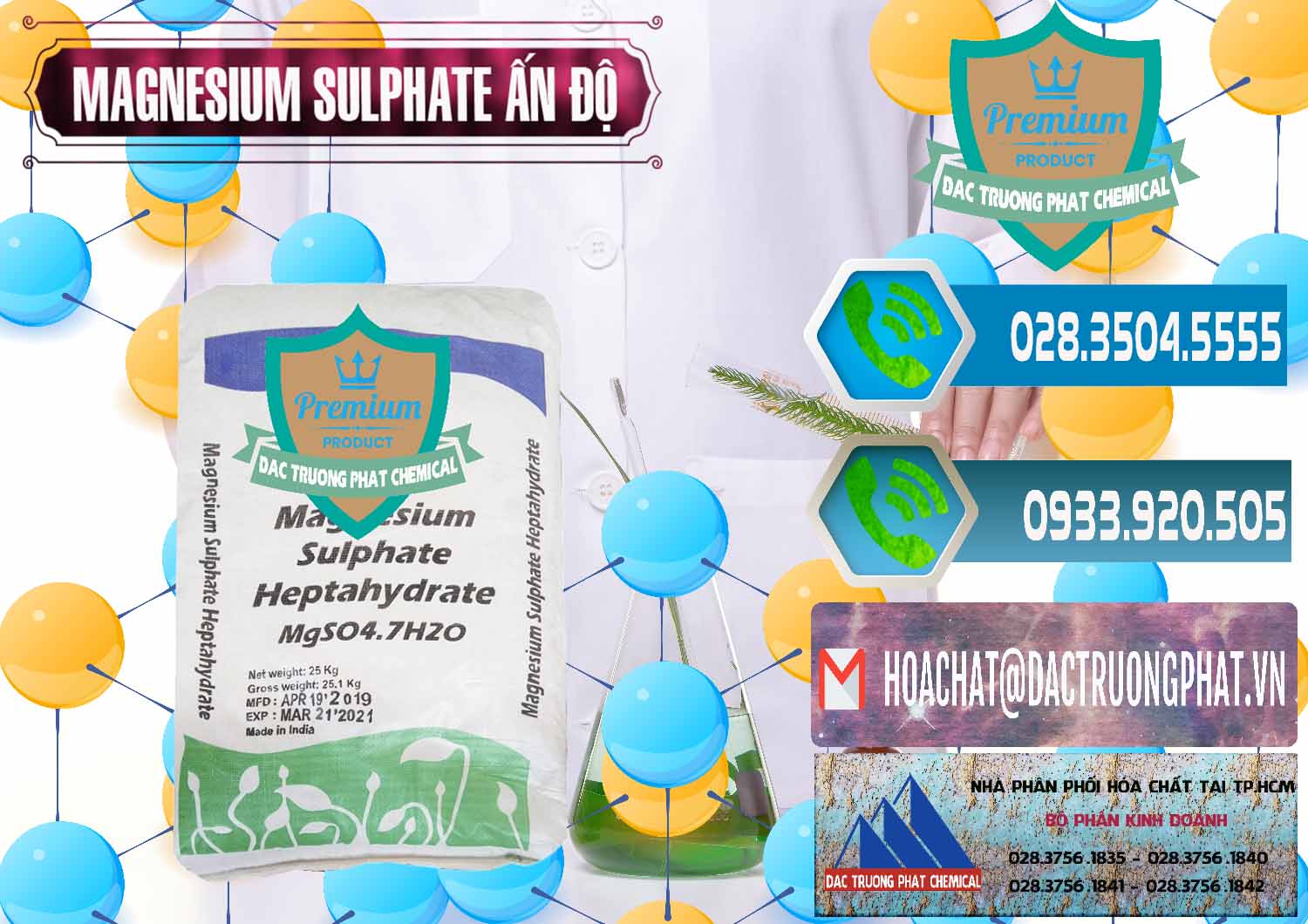 Đơn vị chuyên nhập khẩu ( bán ) MGSO4.7H2O – Magnesium Sulphate Heptahydrate Ấn Độ India - 0362 - Nơi cung cấp _ kinh doanh hóa chất tại TP.HCM - congtyhoachat.net
