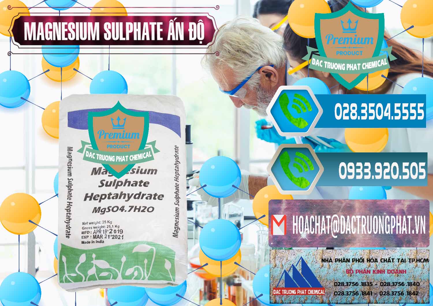 Cty chuyên nhập khẩu và bán MGSO4.7H2O – Magnesium Sulphate Heptahydrate Ấn Độ India - 0362 - Công ty phân phối _ cung ứng hóa chất tại TP.HCM - congtyhoachat.net