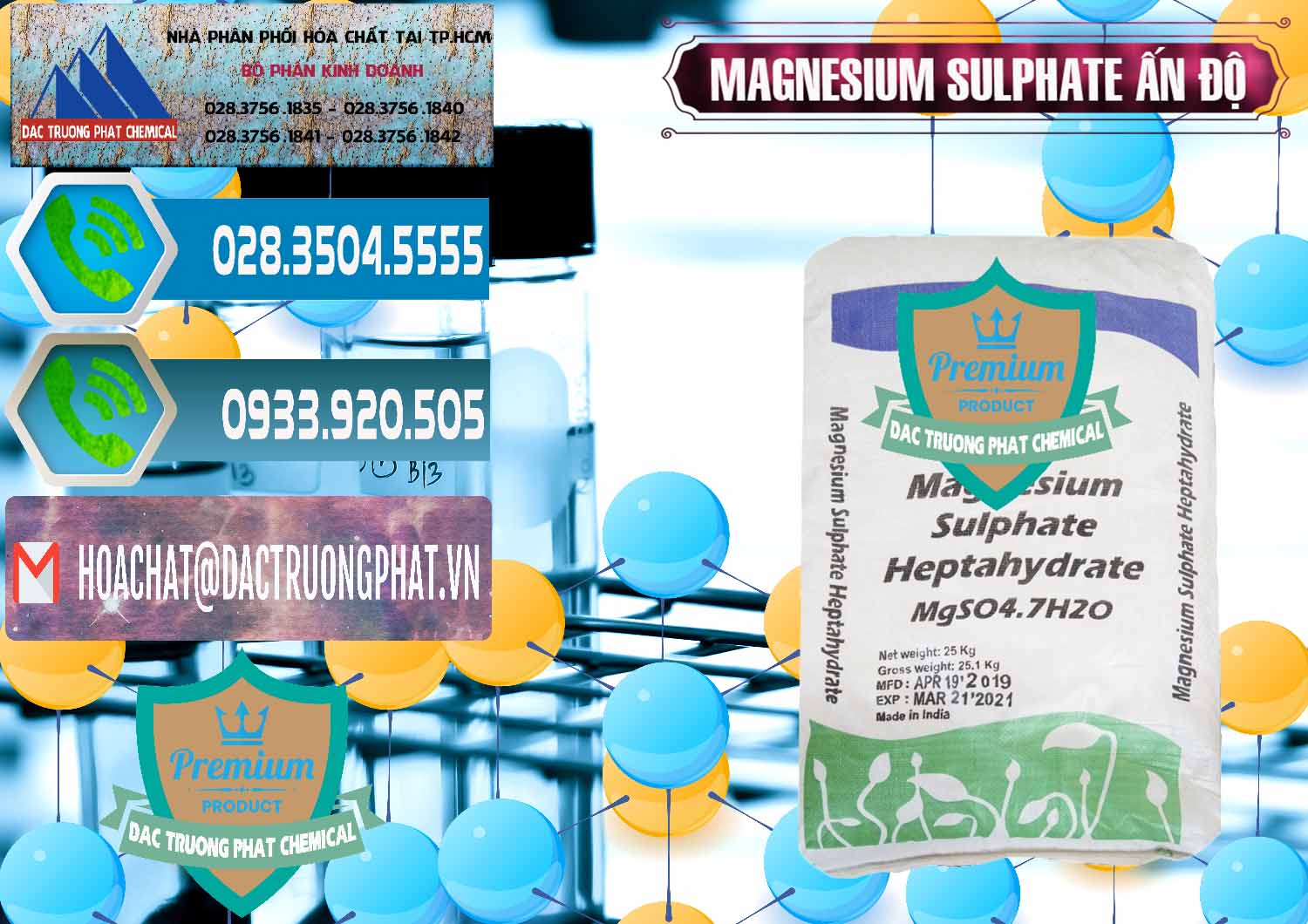 Đơn vị chuyên bán và cung ứng MGSO4.7H2O – Magnesium Sulphate Heptahydrate Ấn Độ India - 0362 - Cty chuyên phân phối & cung ứng hóa chất tại TP.HCM - congtyhoachat.net