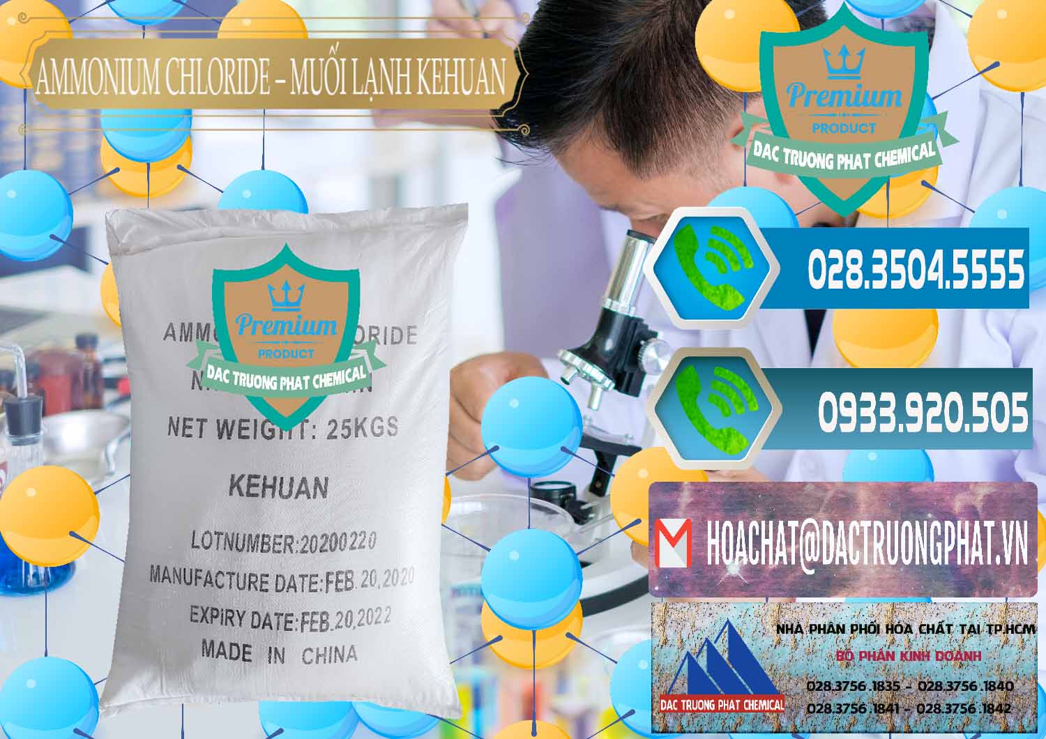 Công ty cung ứng và bán Ammonium Chloride – NH4CL Muối Lạnh Kehuan Trung Quốc China - 0022 - Đơn vị phân phối ( cung cấp ) hóa chất tại TP.HCM - congtyhoachat.net