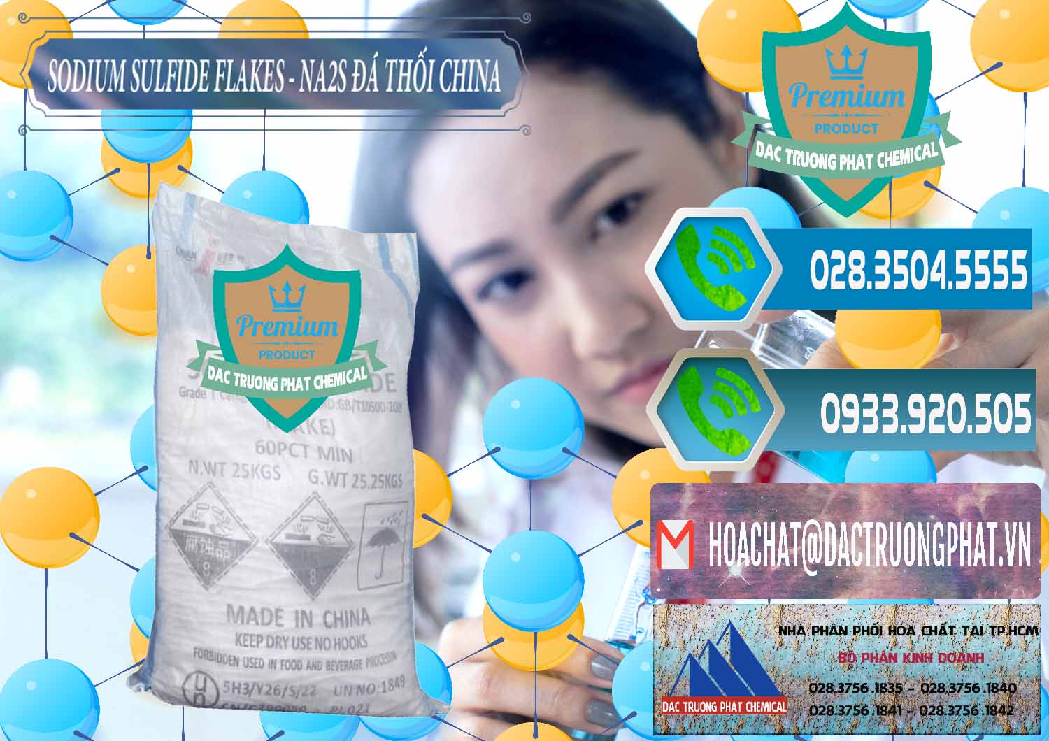Nơi chuyên bán ( cung cấp ) Sodium Sulfide NA2S – Đá Thối Liyuan Trung Quốc China - 0385 - Đơn vị chuyên kinh doanh ( cung cấp ) hóa chất tại TP.HCM - congtyhoachat.net