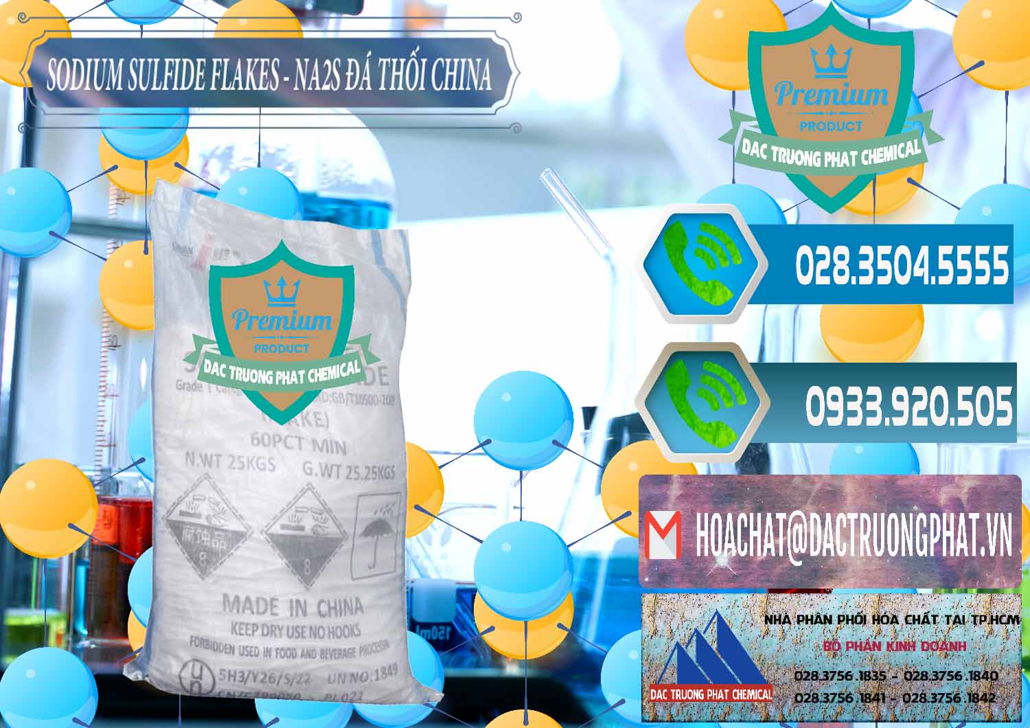Đơn vị chuyên nhập khẩu và bán Sodium Sulfide NA2S – Đá Thối Liyuan Trung Quốc China - 0385 - Công ty chuyên bán _ phân phối hóa chất tại TP.HCM - congtyhoachat.net