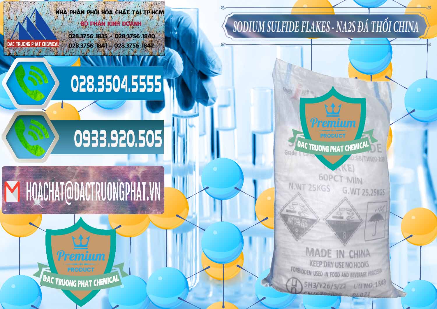 Bán ( phân phối ) Sodium Sulfide NA2S – Đá Thối Liyuan Trung Quốc China - 0385 - Công ty chuyên bán - phân phối hóa chất tại TP.HCM - congtyhoachat.net
