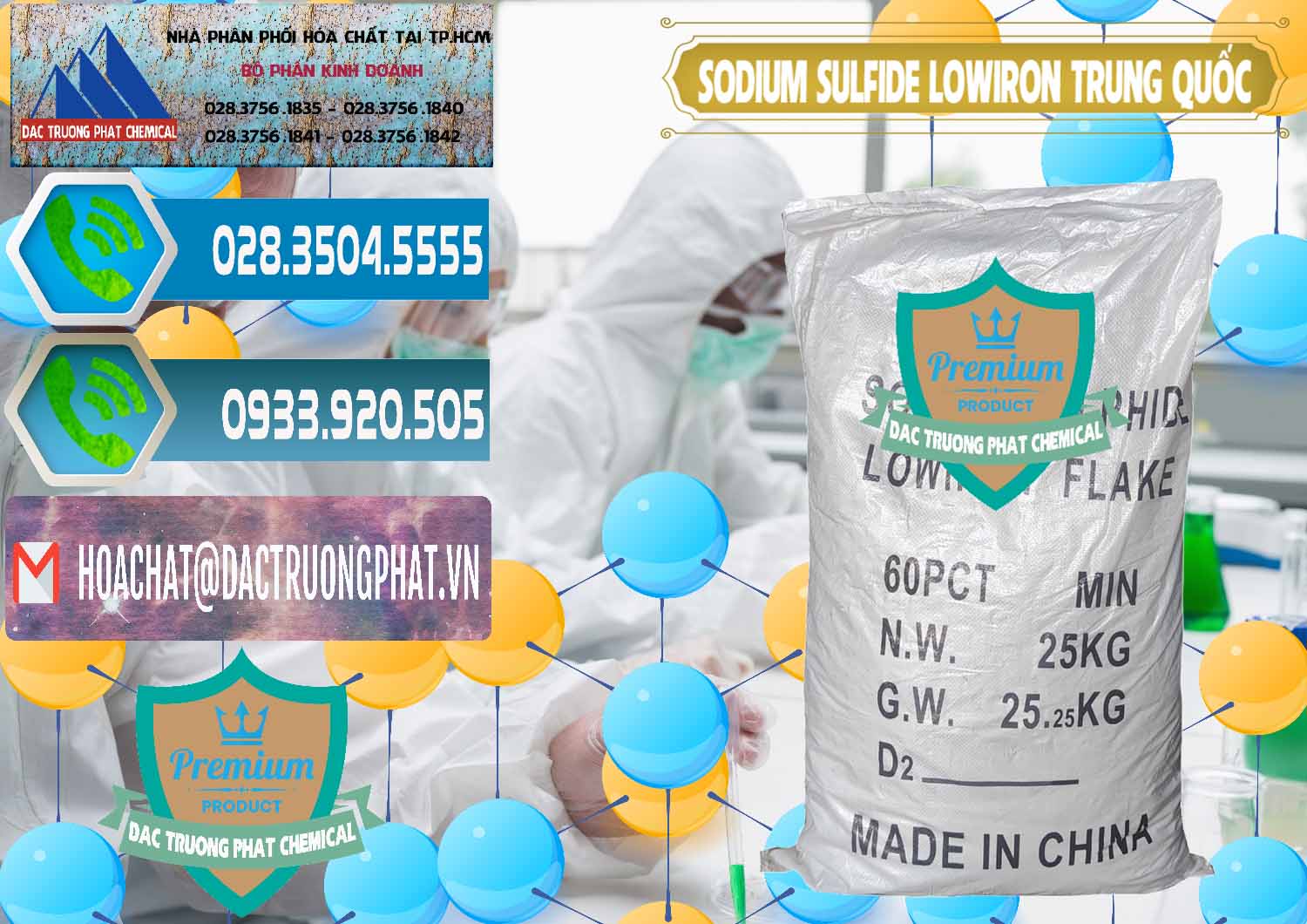 Nơi bán ( phân phối ) Sodium Sulfide NA2S – Đá Thối Lowiron Trung Quốc China - 0227 - Nơi phân phối & cung cấp hóa chất tại TP.HCM - congtyhoachat.net