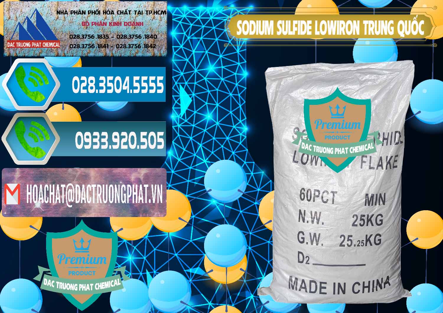 Cty chuyên bán & phân phối Sodium Sulfide NA2S – Đá Thối Lowiron Trung Quốc China - 0227 - Chuyên bán ( cung cấp ) hóa chất tại TP.HCM - congtyhoachat.net