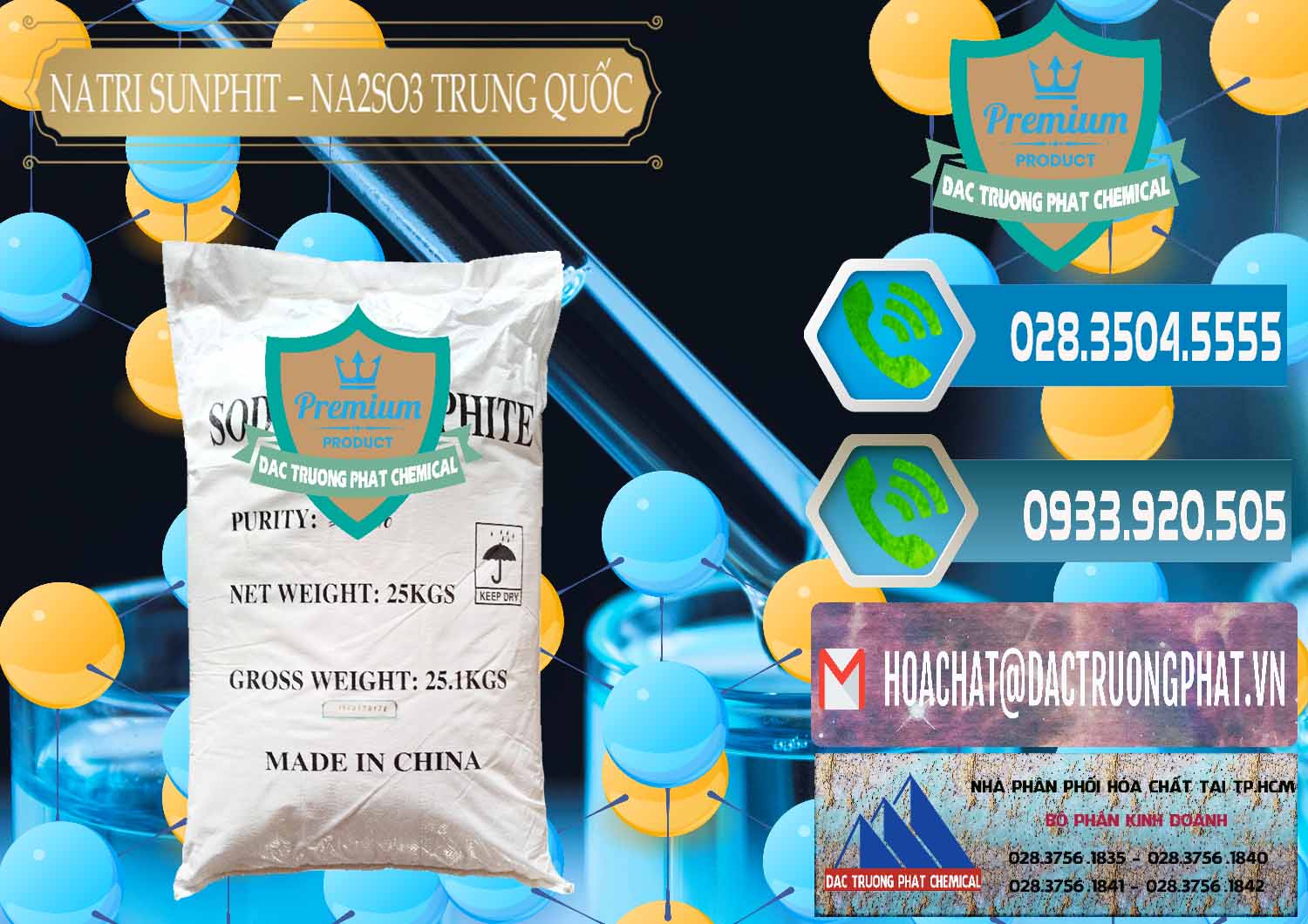 Cty cung ứng - bán Natri Sunphit - NA2SO3 Trung Quốc China - 0106 - Nhập khẩu và cung cấp hóa chất tại TP.HCM - congtyhoachat.net