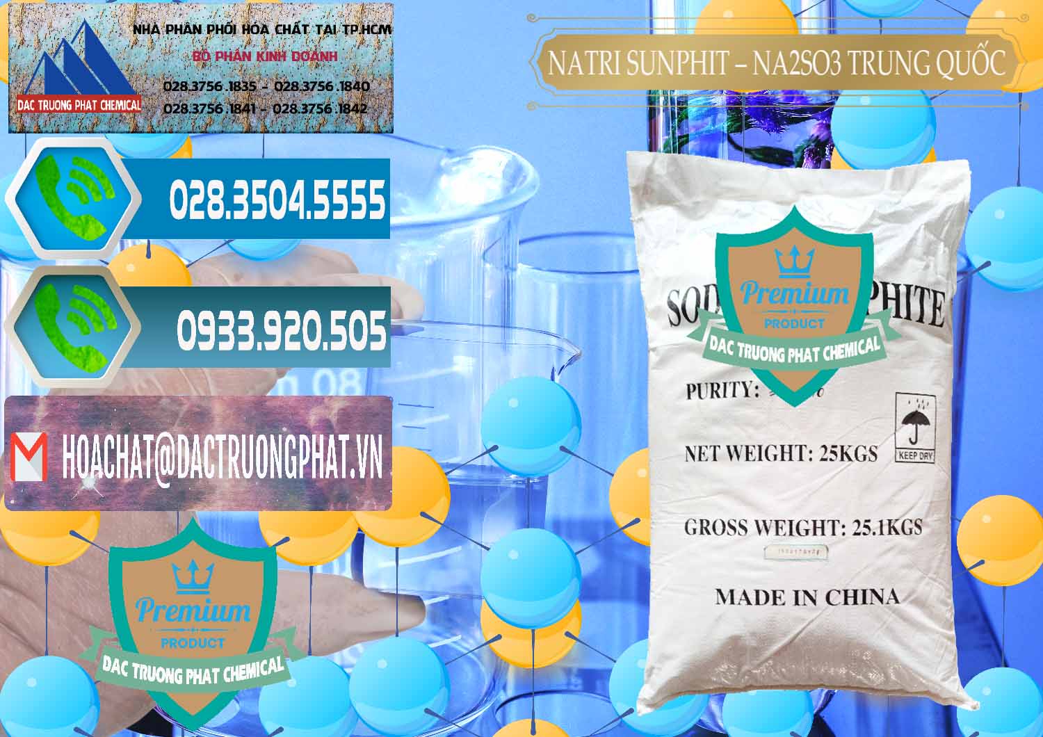 Chuyên phân phối _ bán Natri Sunphit - NA2SO3 Trung Quốc China - 0106 - Nơi phân phối ( nhập khẩu ) hóa chất tại TP.HCM - congtyhoachat.net