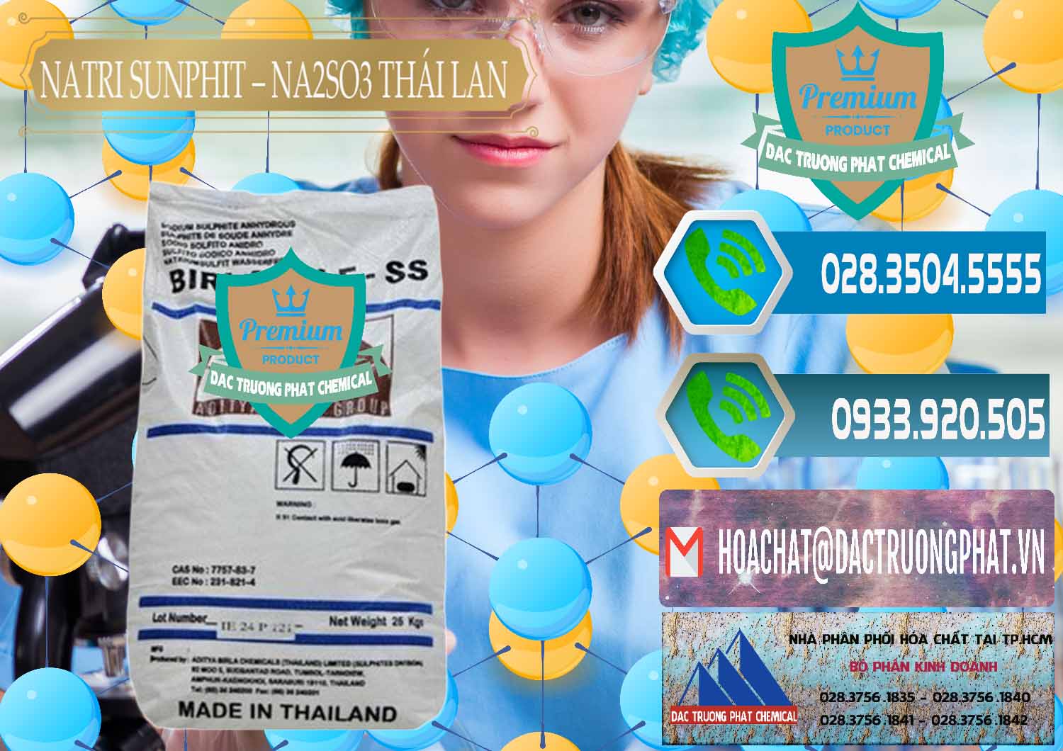 Cty chuyên cung cấp - bán Natri Sunphit - NA2SO3 Thái Lan - 0105 - Công ty chuyên kinh doanh & phân phối hóa chất tại TP.HCM - congtyhoachat.net