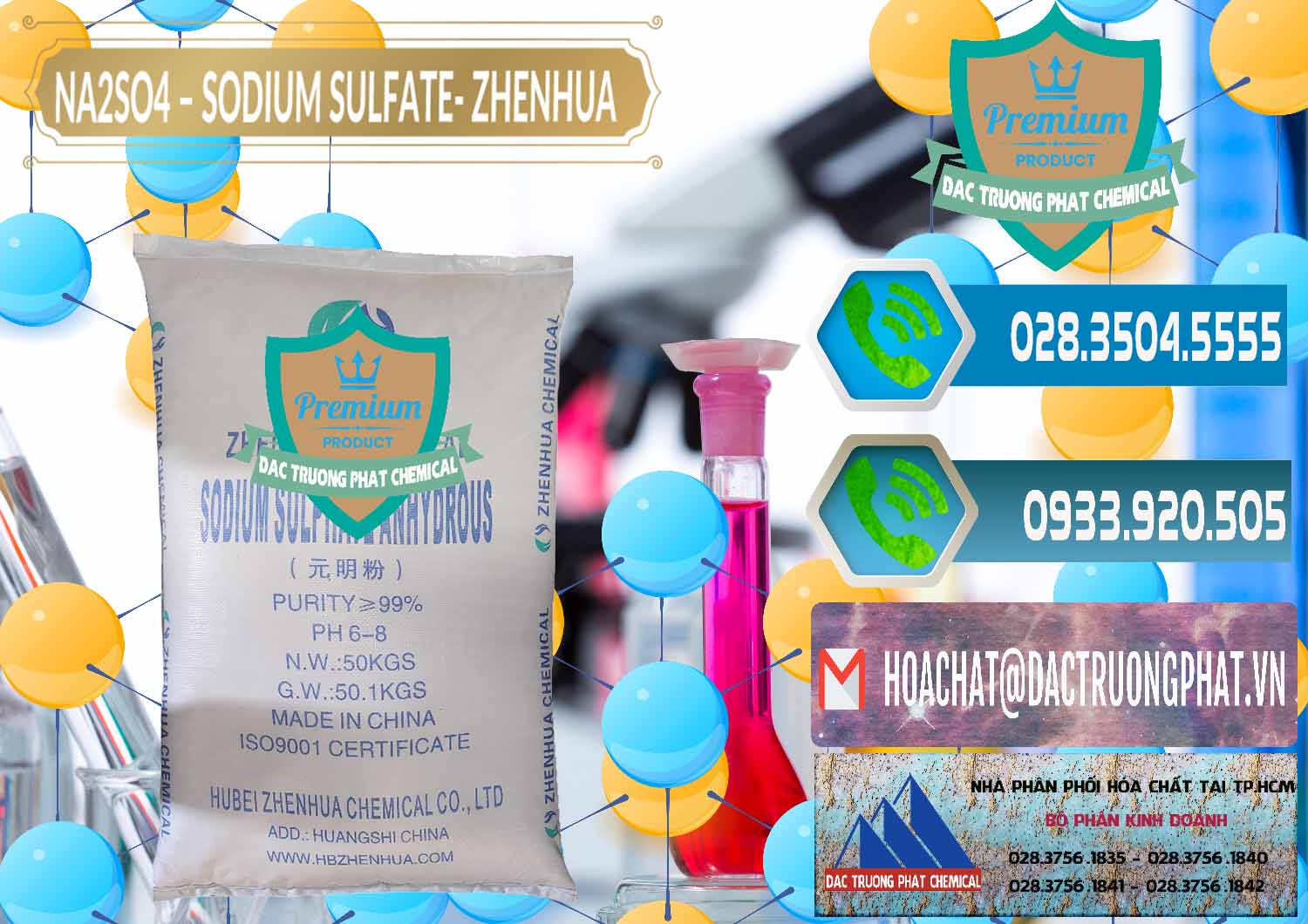 Sodium Sulphate - Muối Sunfat Na2SO4 Zhenhua Trung Quốc China Đơn vị chuyên nhập khẩu _ bán Sodium Sulphate - Muối Sunfat Na2SO4 Zhenhua Trung Quốc China - 0101 - Nơi chuyên bán và phân phối hóa chất tại TP.HCM - congtyhoachat.net