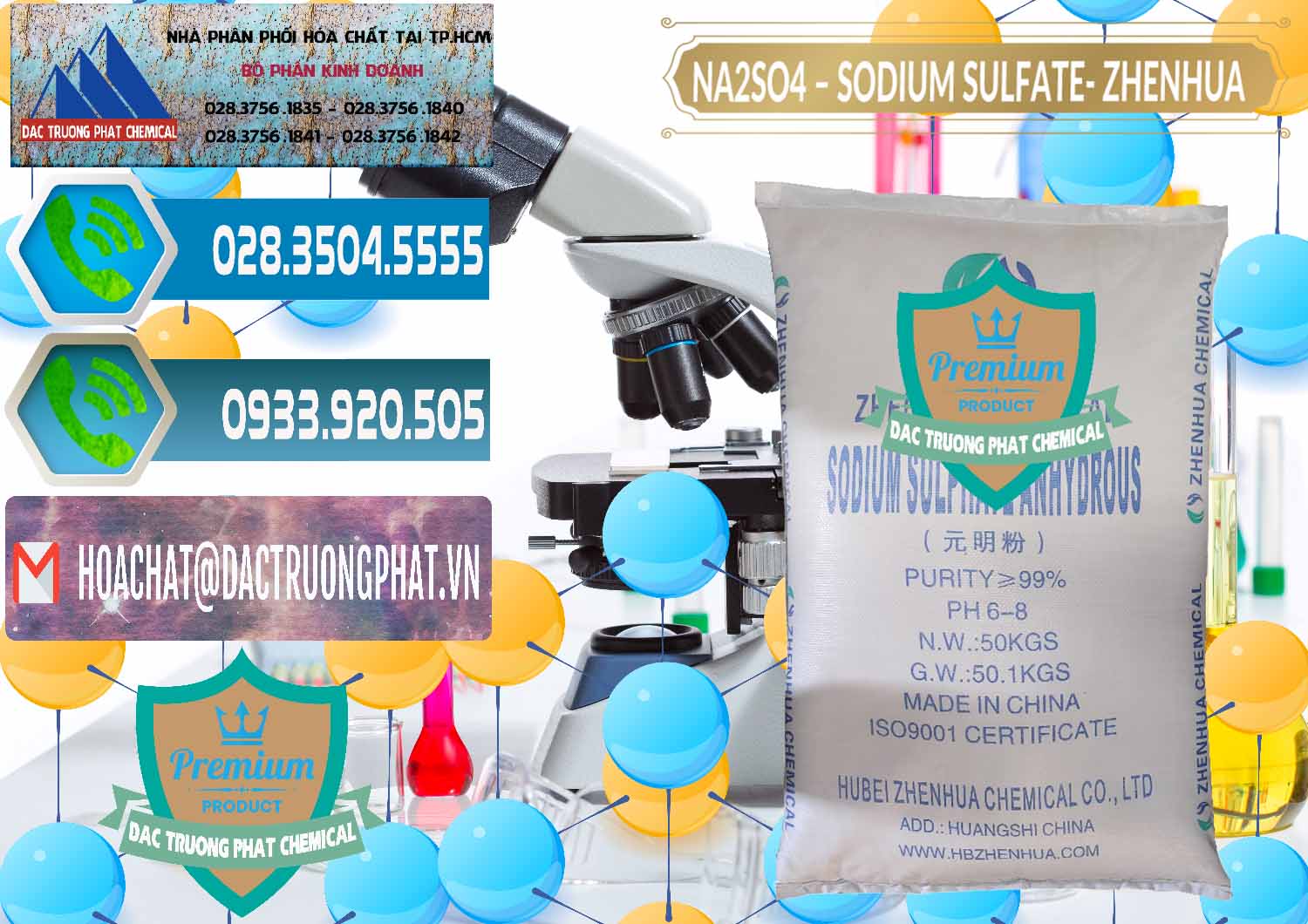 Sodium Sulphate - Muối Sunfat Na2SO4 Zhenhua Trung Quốc China Nơi cung cấp và bán Sodium Sulphate - Muối Sunfat Na2SO4 Zhenhua Trung Quốc China - 0101 - Nơi chuyên phân phối và nhập khẩu hóa chất tại TP.HCM - congtyhoachat.net