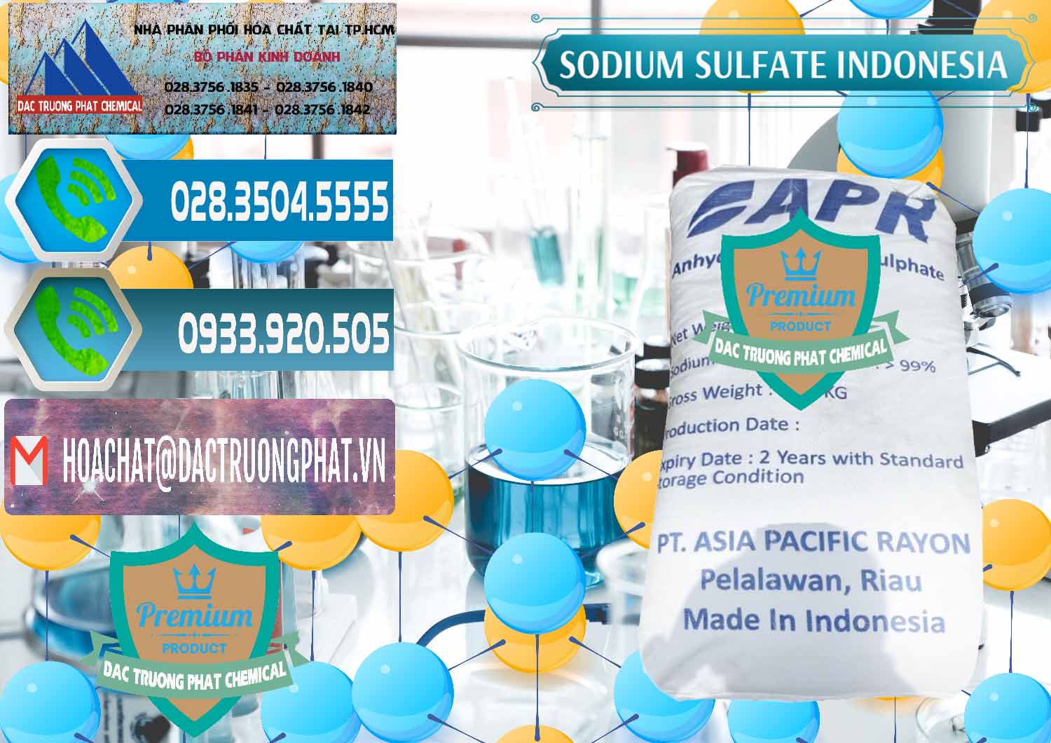 Nơi chuyên nhập khẩu _ bán Sodium Sulphate - Muối Sunfat Na2SO4 APR Indonesia - 0460 - Cung cấp & phân phối hóa chất tại TP.HCM - congtyhoachat.net