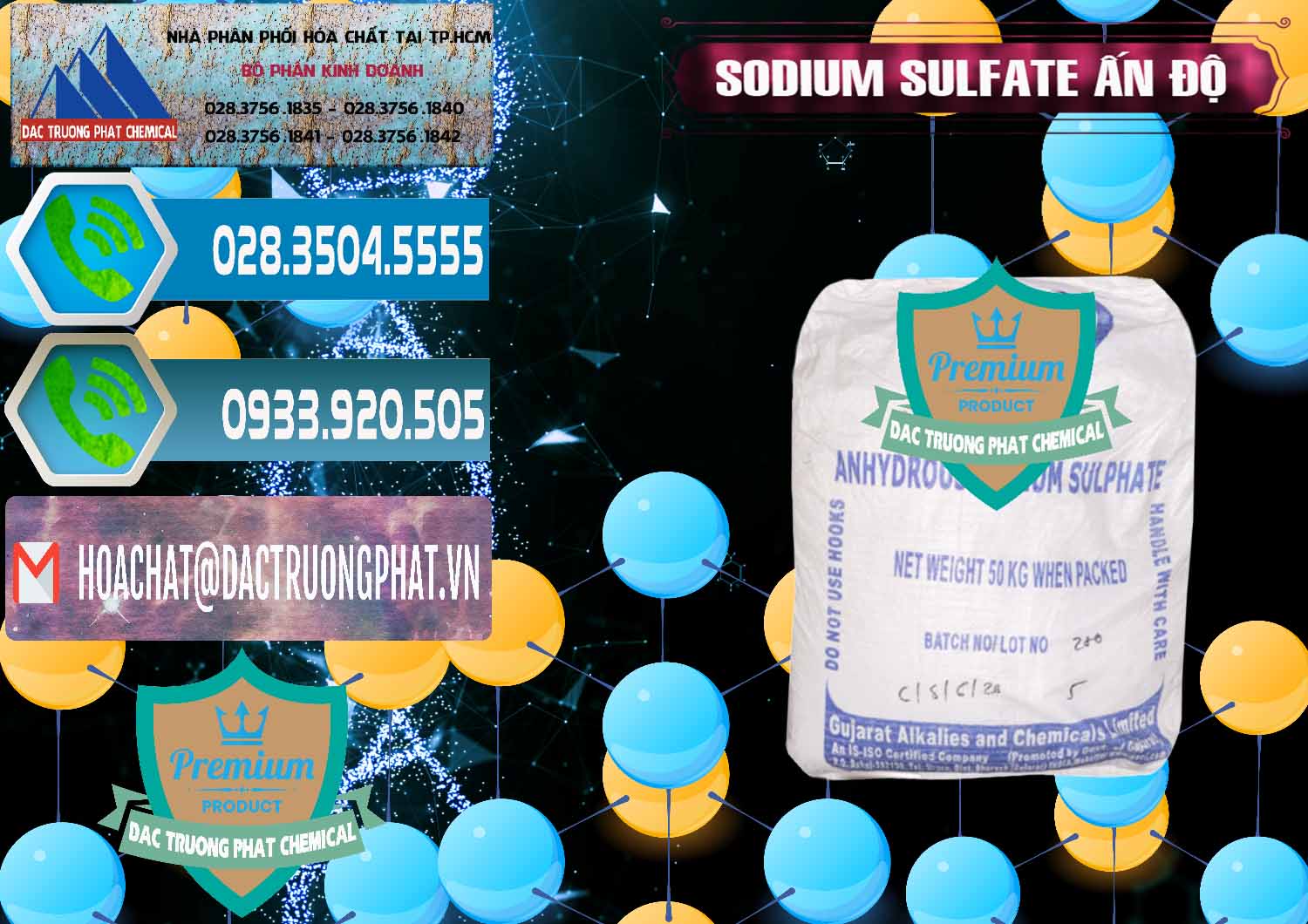 Chuyên bán - cung ứng Sodium Sulphate - Muối Sunfat Na2SO4 GACL Ấn Độ India - 0461 - Đơn vị nhập khẩu ( cung cấp ) hóa chất tại TP.HCM - congtyhoachat.net