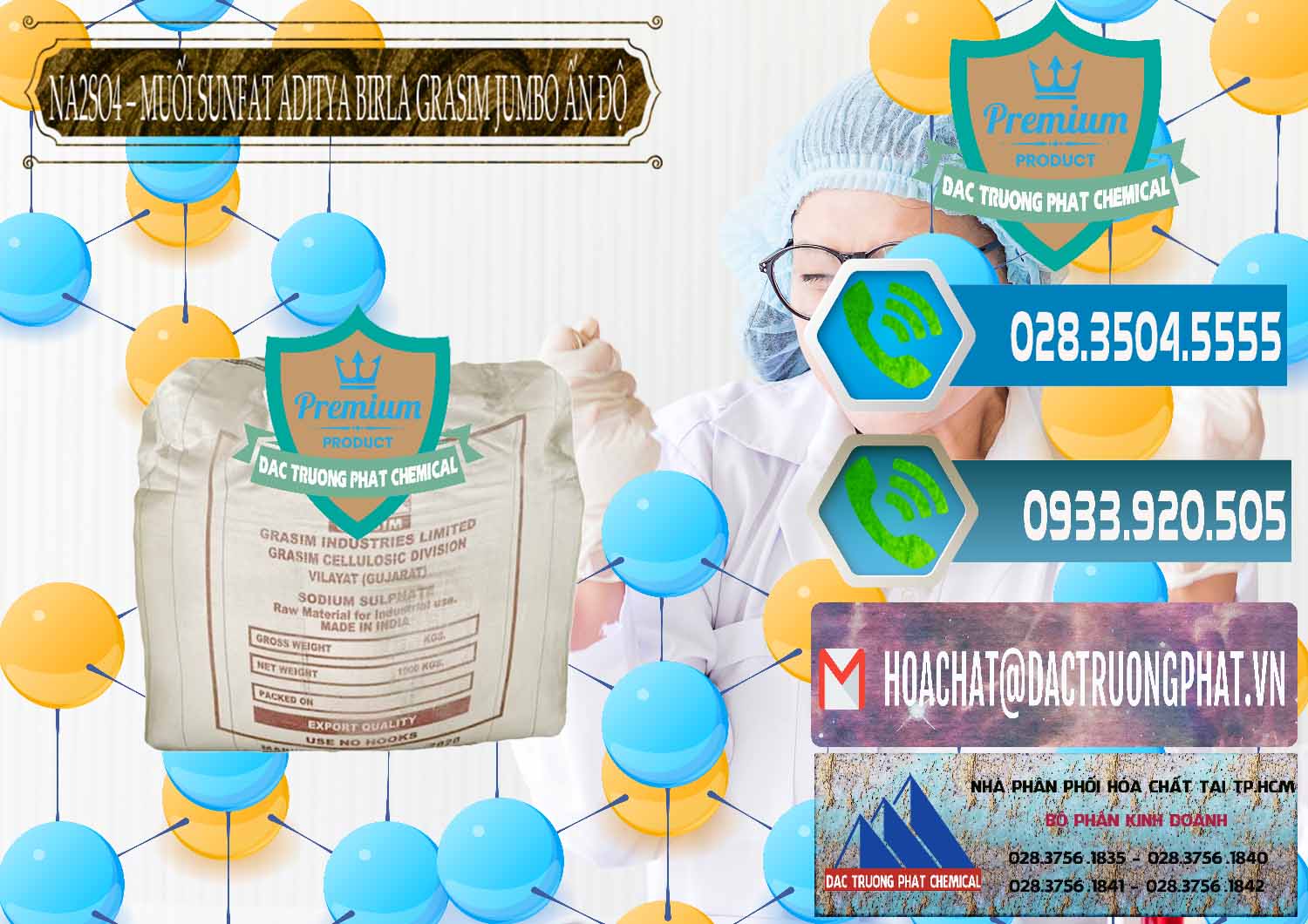 Công ty chuyên cung cấp - bán Sodium Sulphate - Muối Sunfat Na2SO4 Jumbo Bành Aditya Birla Grasim Ấn Độ India - 0357 - Công ty chuyên kinh doanh _ cung cấp hóa chất tại TP.HCM - congtyhoachat.net