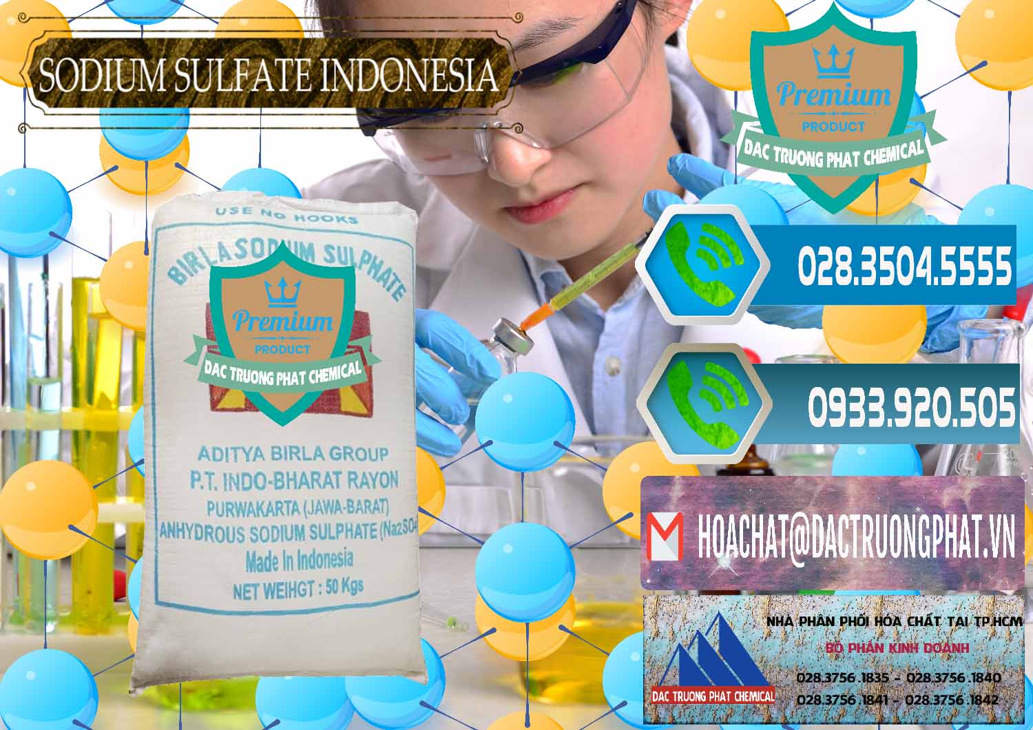 Đơn vị bán - cung cấp Sodium Sulphate - Muối Sunfat Na2SO4 99% Indonesia - 0459 - Nơi chuyên nhập khẩu & phân phối hóa chất tại TP.HCM - congtyhoachat.net