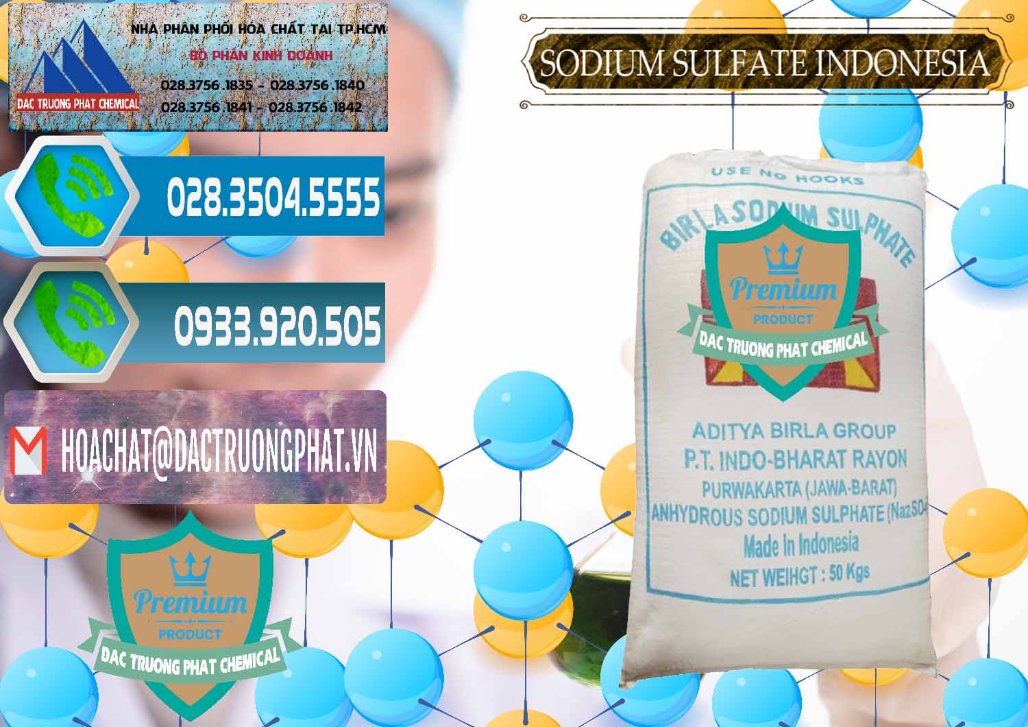 Nơi chuyên cung ứng ( bán ) Sodium Sulphate - Muối Sunfat Na2SO4 99% Indonesia - 0459 - Cung ứng ( phân phối ) hóa chất tại TP.HCM - congtyhoachat.net