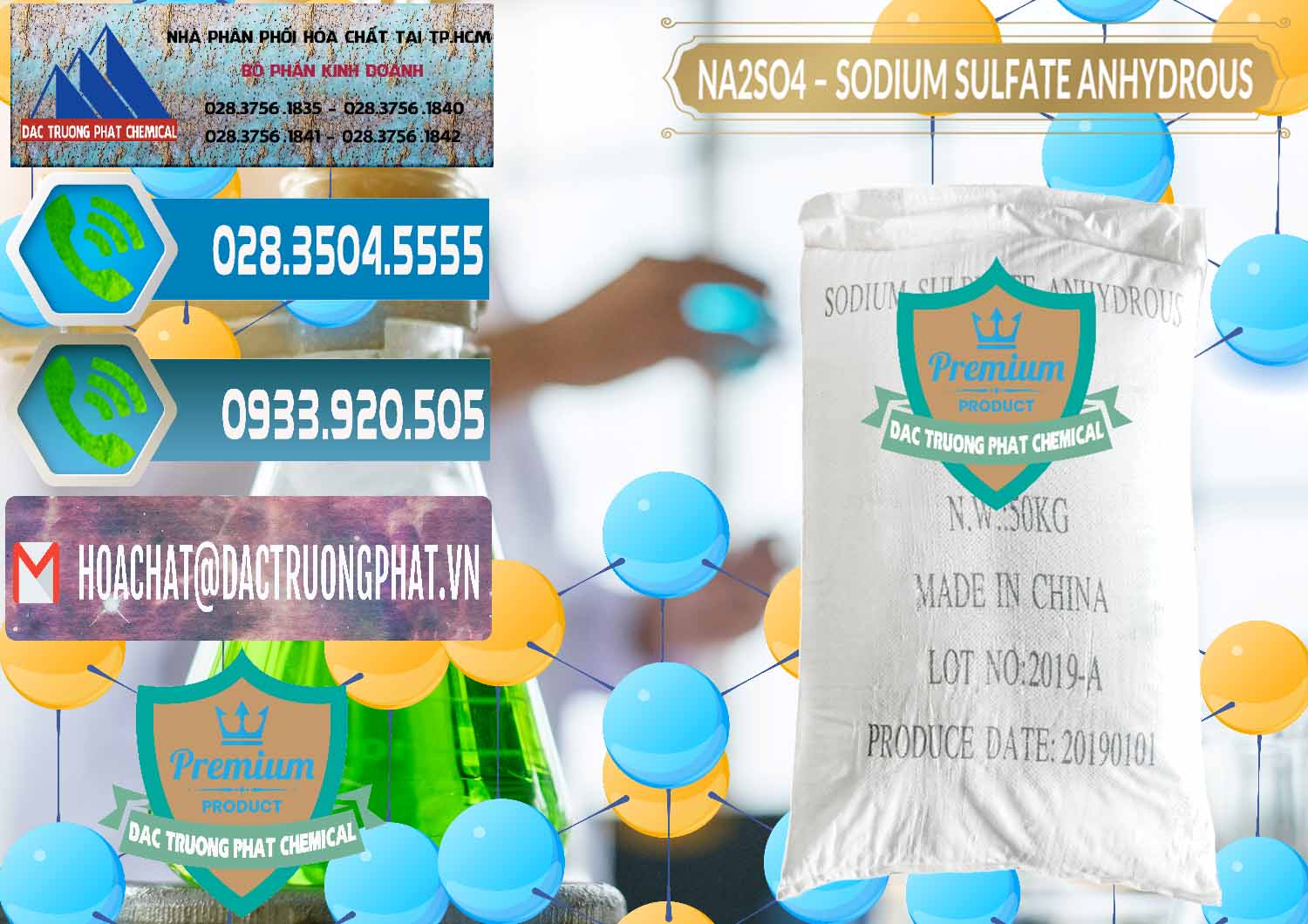 Chuyên nhập khẩu ( bán ) Sodium Sulphate - Muối Sunfat Na2SO4 PH 6-8 Trung Quốc China - 0099 - Nhà cung cấp & bán hóa chất tại TP.HCM - congtyhoachat.net