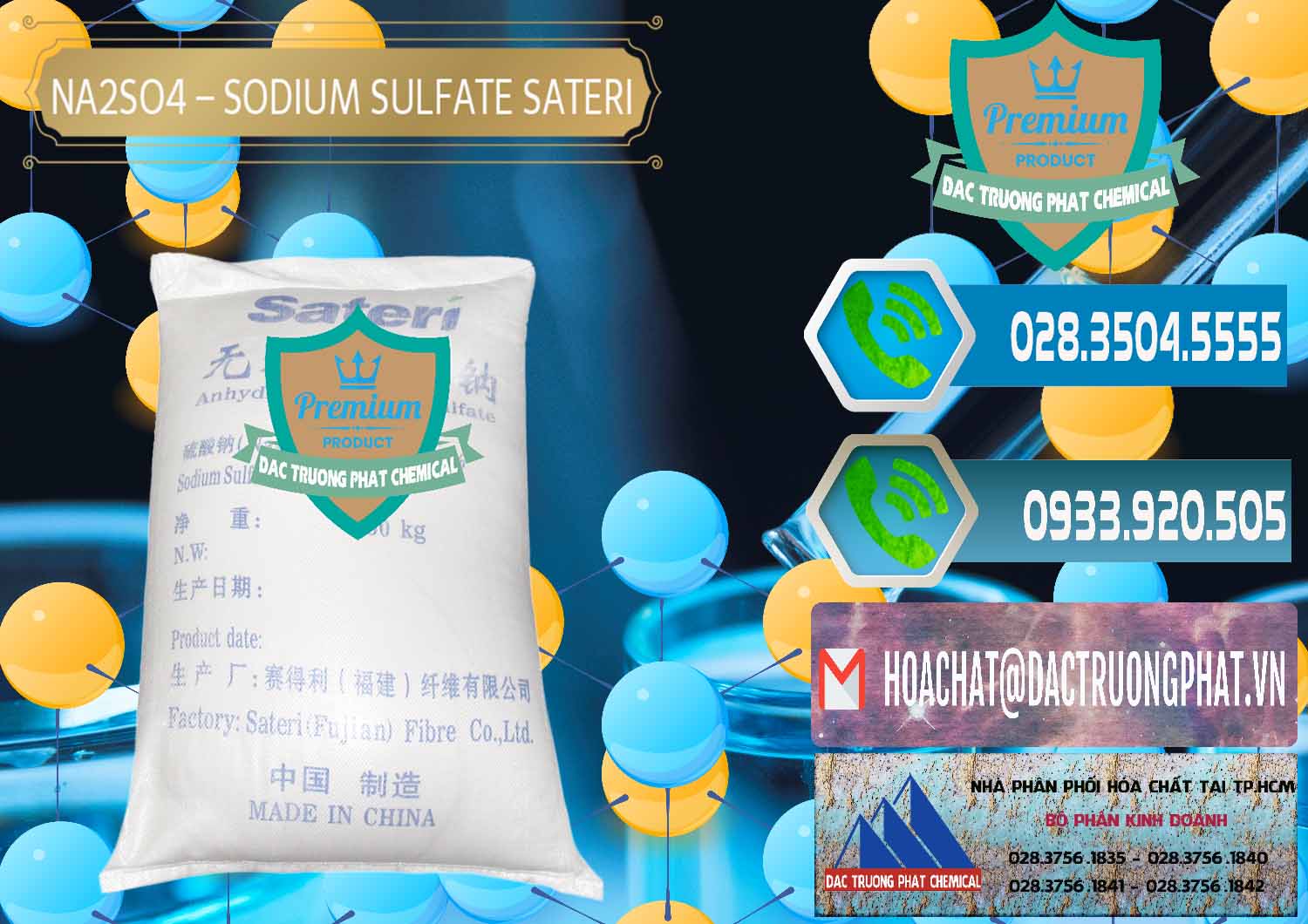Đơn vị kinh doanh > bán hóa chất Muối Sulfate × Powder Natri Sulfate Sateri Trung Quốc China Công ty chuyên bán ( cung cấp ) Sodium Sulphate - Muối Sunfat Na2SO4 Sateri Trung Quốc China - 0100 - Chuyên cung cấp & phân phối hóa chất tại TP.HCM - congtyhoachat.net