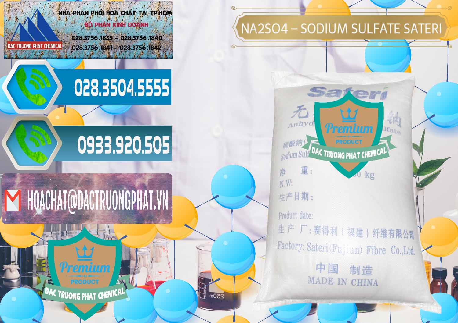 Sodium Sulphate - Muối Sunfat Na2SO4 Sateri Trung Quốc China Đơn vị cung cấp và bán Sodium Sulphate - Muối Sunfat Na2SO4 Sateri Trung Quốc China - 0100 - Nhập khẩu và phân phối hóa chất tại TP.HCM - congtyhoachat.net