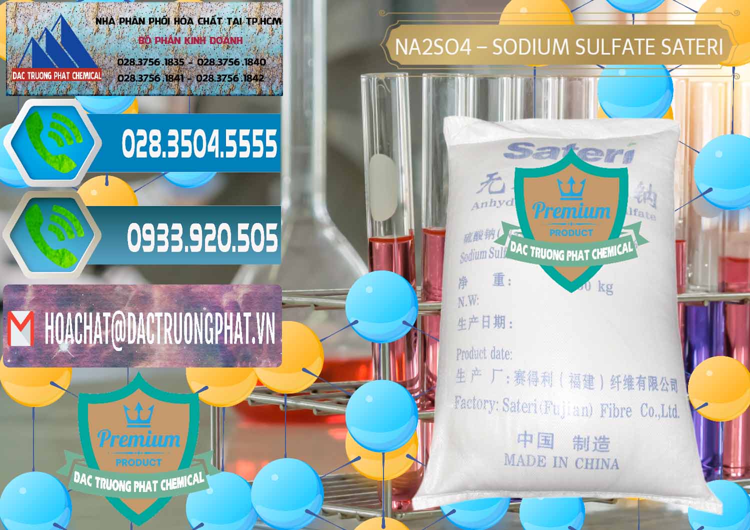 Sodium Sulphate - Muối Sunfat Na2SO4 Sateri Trung Quốc China Nhà nhập khẩu & bán Sodium Sulphate - Muối Sunfat Na2SO4 Sateri Trung Quốc China - 0100 - Chuyên cung cấp _ phân phối hóa chất tại TP.HCM - congtyhoachat.net
