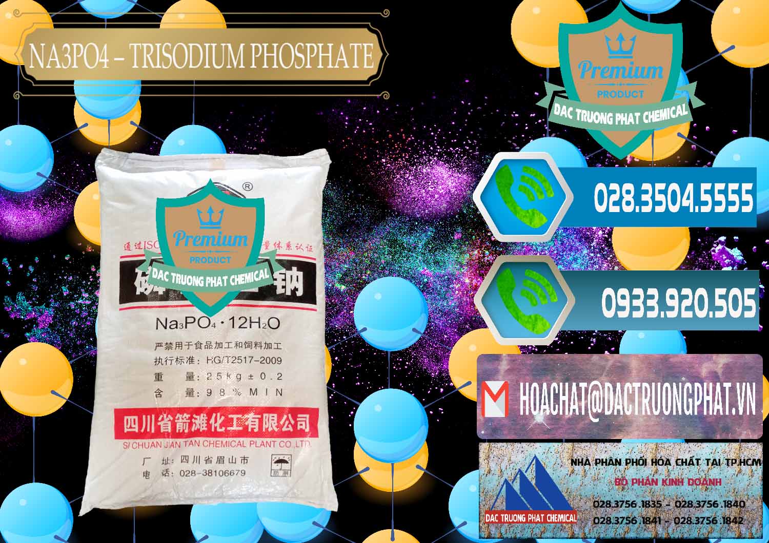 Cty chuyên bán và cung cấp Na3PO4 – Trisodium Phosphate Trung Quốc China JT - 0102 - Đơn vị chuyên nhập khẩu - phân phối hóa chất tại TP.HCM - congtyhoachat.net