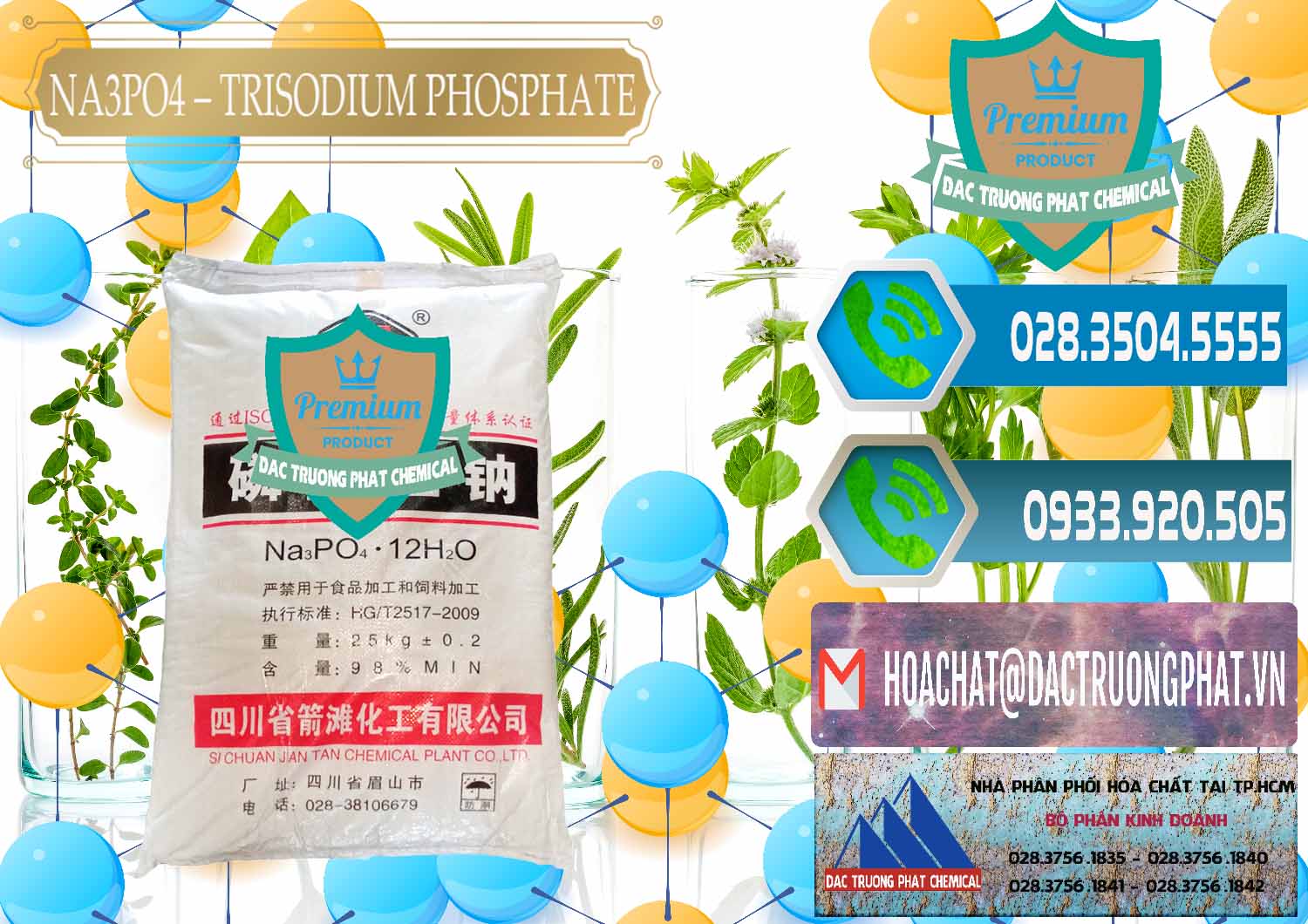 Đơn vị chuyên bán ( cung cấp ) Na3PO4 – Trisodium Phosphate Trung Quốc China JT - 0102 - Đơn vị nhập khẩu và phân phối hóa chất tại TP.HCM - congtyhoachat.net