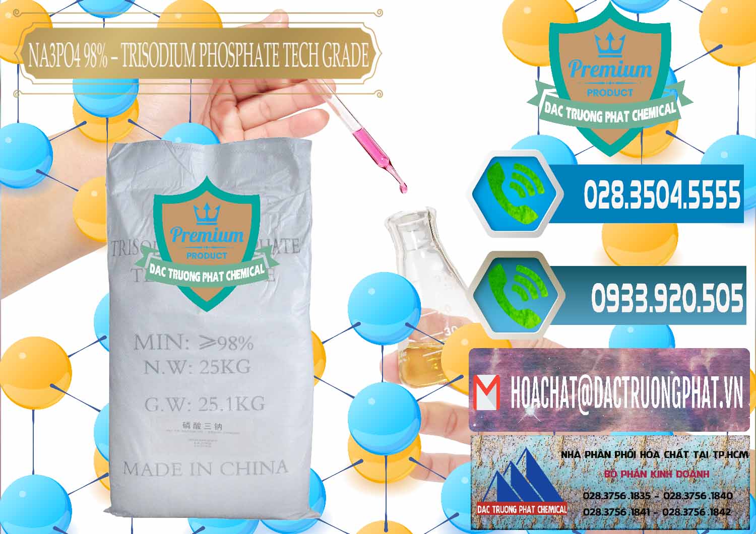 Đơn vị cung ứng - bán Na3PO4 – Trisodium Phosphate 96% Tech Grade Trung Quốc China - 0104 - Nơi chuyên kinh doanh _ cung cấp hóa chất tại TP.HCM - congtyhoachat.net