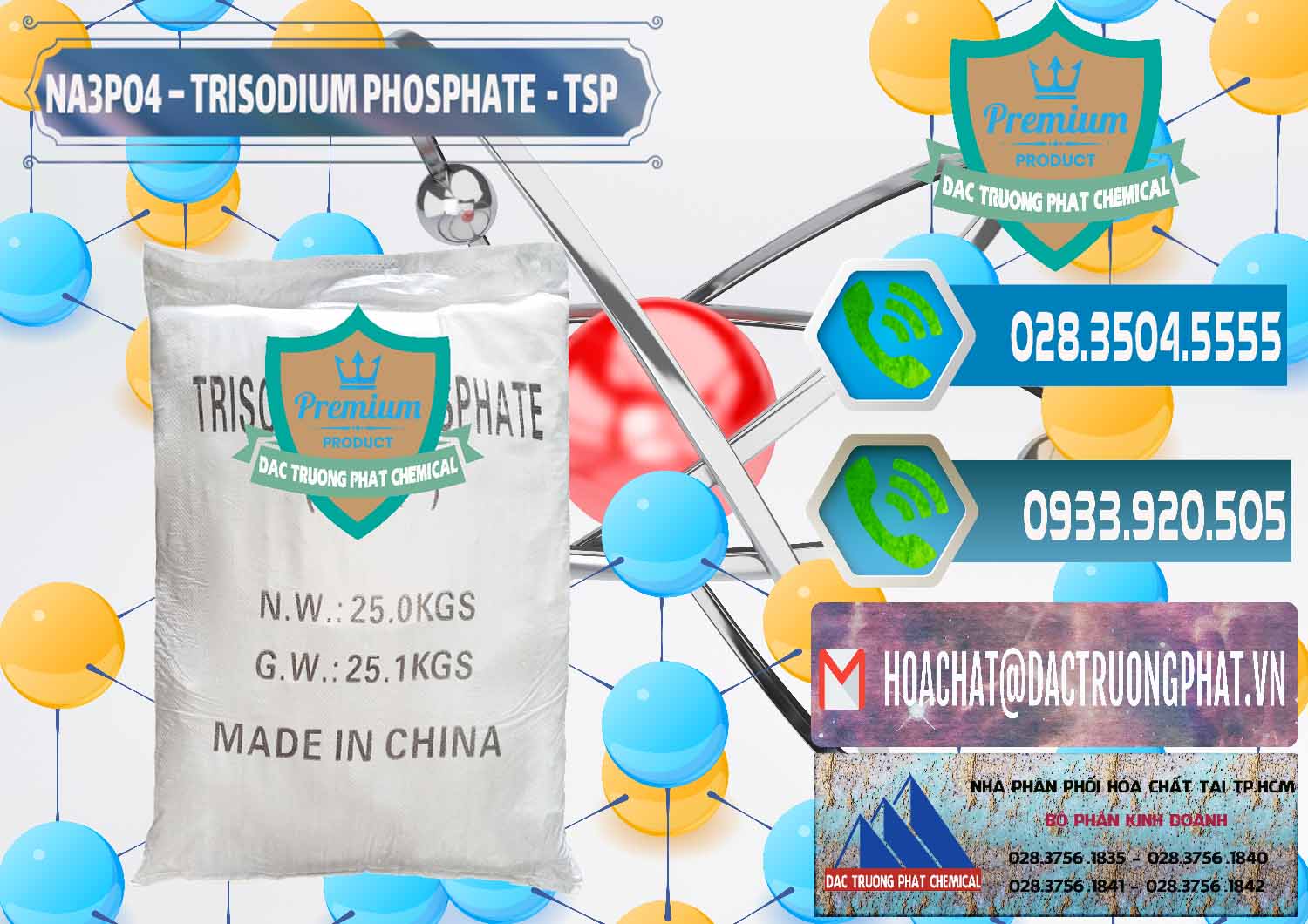 Cty cung ứng và bán Na3PO4 – Trisodium Phosphate Trung Quốc China TSP - 0103 - Đơn vị chuyên cung cấp ( nhập khẩu ) hóa chất tại TP.HCM - congtyhoachat.net