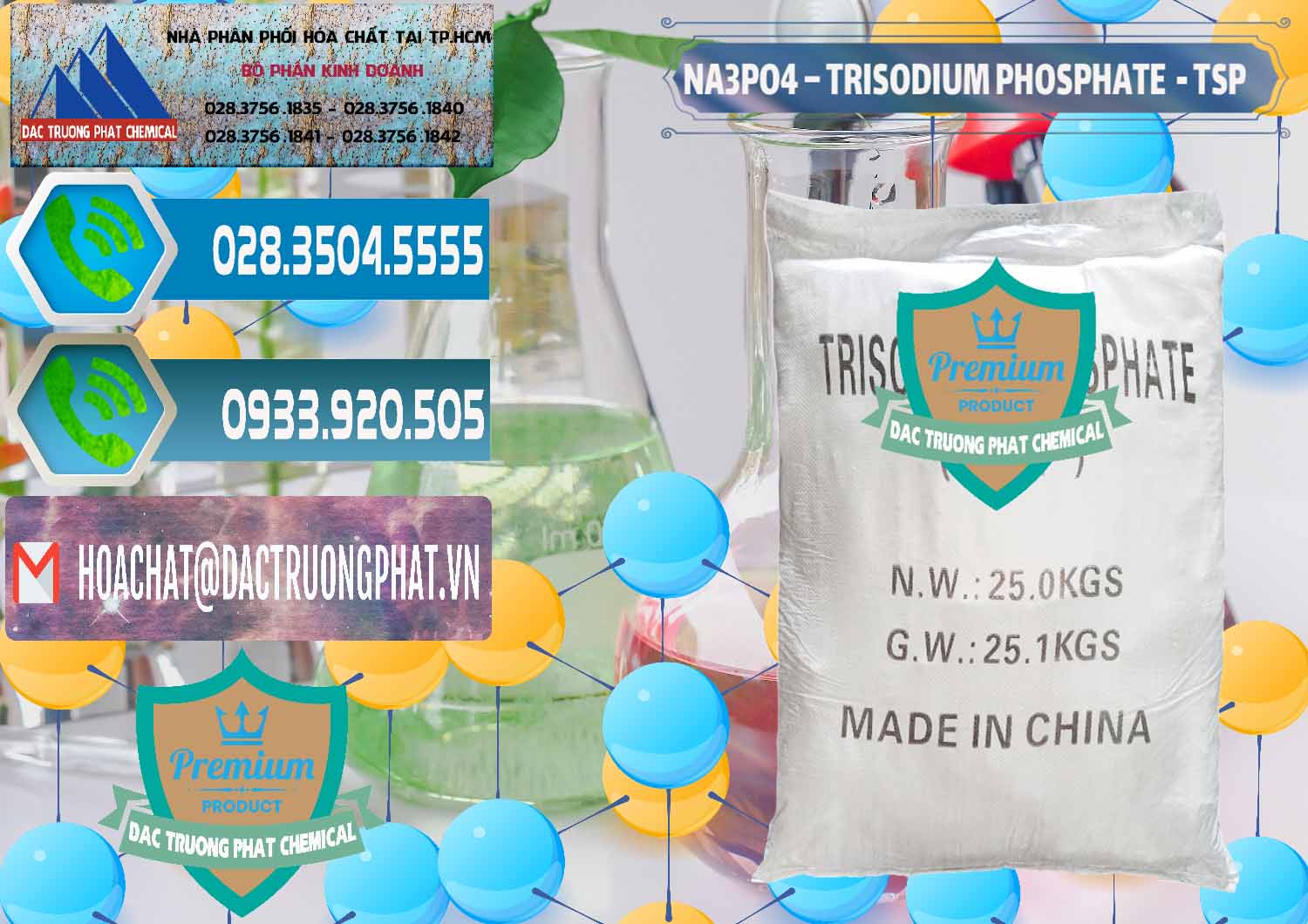 Đơn vị cung ứng & bán Na3PO4 – Trisodium Phosphate Trung Quốc China TSP - 0103 - Cty chuyên phân phối - kinh doanh hóa chất tại TP.HCM - congtyhoachat.net