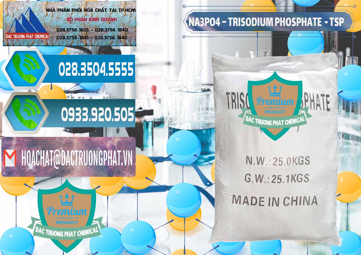 Công ty cung cấp _ bán Na3PO4 – Trisodium Phosphate Trung Quốc China TSP - 0103 - Cty chuyên phân phối & kinh doanh hóa chất tại TP.HCM - congtyhoachat.net