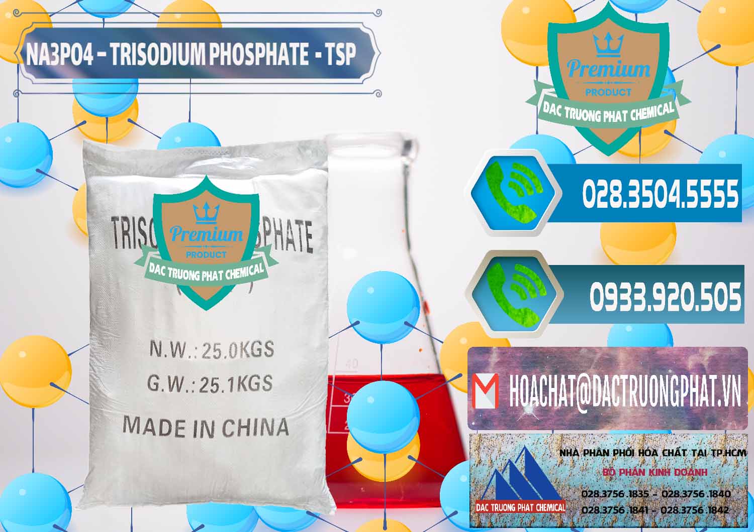 Công ty bán ( cung ứng ) Na3PO4 – Trisodium Phosphate Trung Quốc China TSP - 0103 - Cty chuyên phân phối & kinh doanh hóa chất tại TP.HCM - congtyhoachat.net