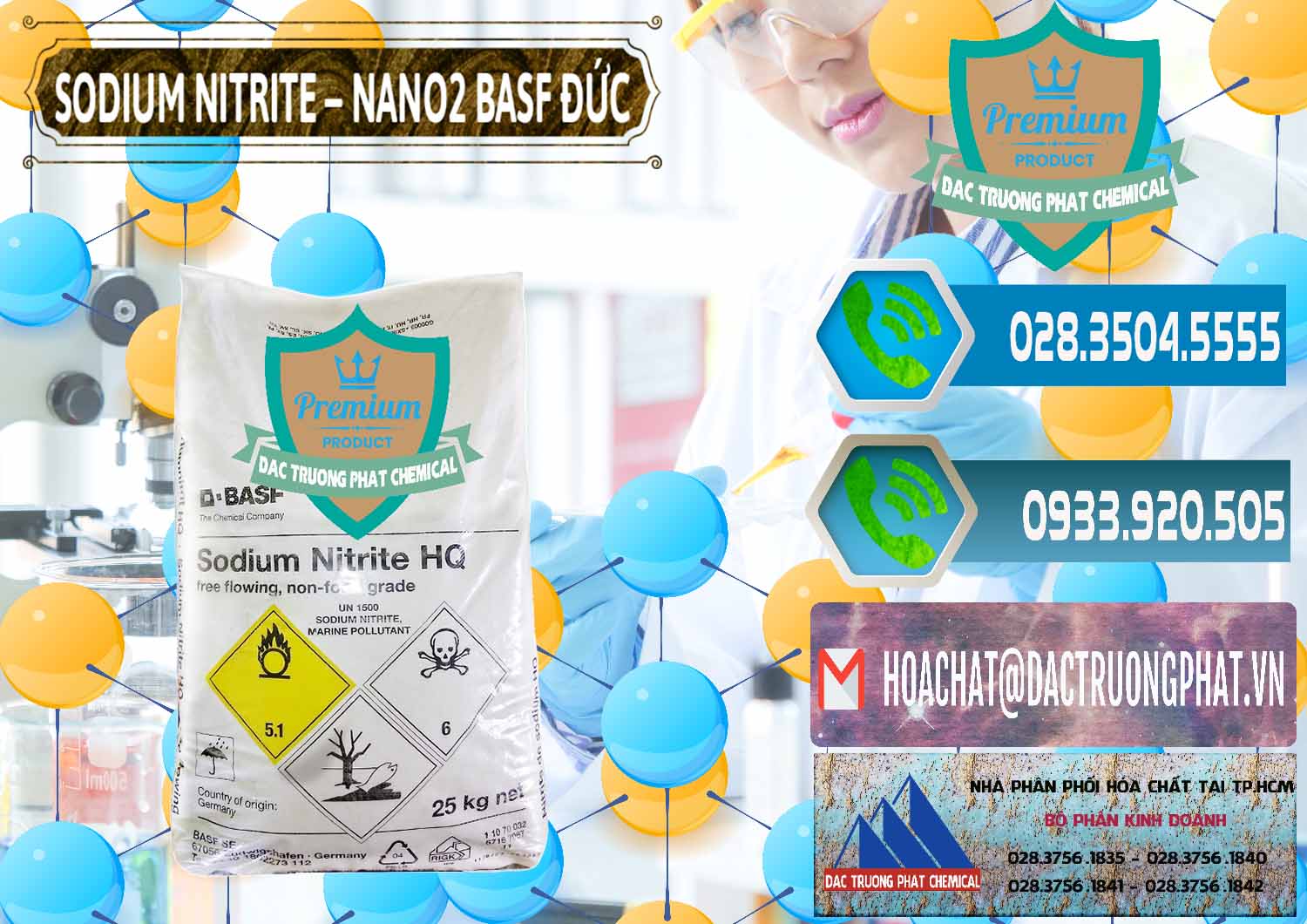 Đơn vị bán và phân phối Sodium Nitrite - NANO2 Đức BASF Germany - 0148 - Đơn vị chuyên phân phối ( nhập khẩu ) hóa chất tại TP.HCM - congtyhoachat.net