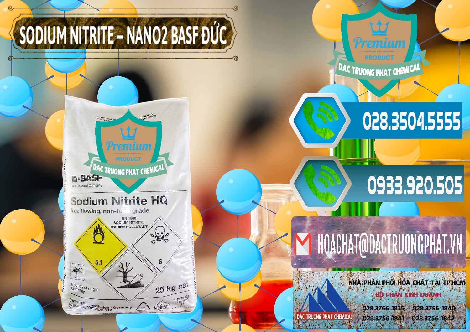 Đơn vị chuyên bán - cung cấp Sodium Nitrite - NANO2 Đức BASF Germany - 0148 - Nhà phân phối ( cung ứng ) hóa chất tại TP.HCM - congtyhoachat.net
