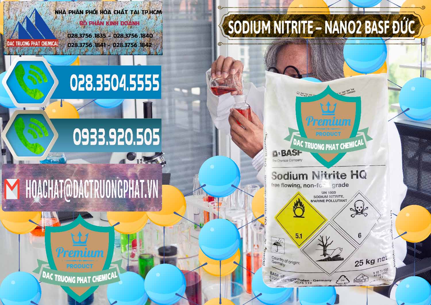 Cty phân phối - bán Sodium Nitrite - NANO2 Đức BASF Germany - 0148 - Cung cấp & kinh doanh hóa chất tại TP.HCM - congtyhoachat.net