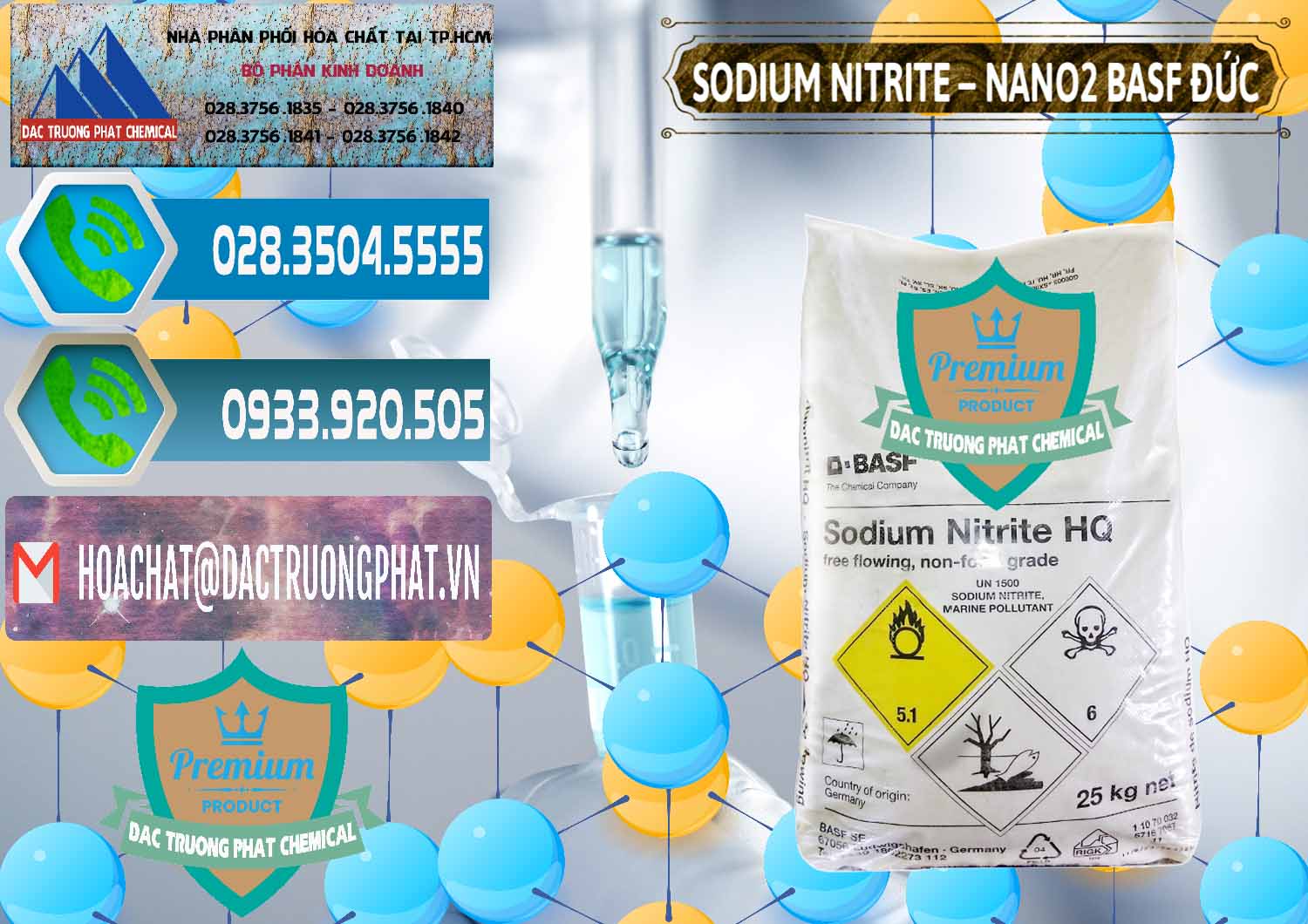 Công ty kinh doanh ( bán ) Sodium Nitrite - NANO2 Đức BASF Germany - 0148 - Phân phối _ cung cấp hóa chất tại TP.HCM - congtyhoachat.net
