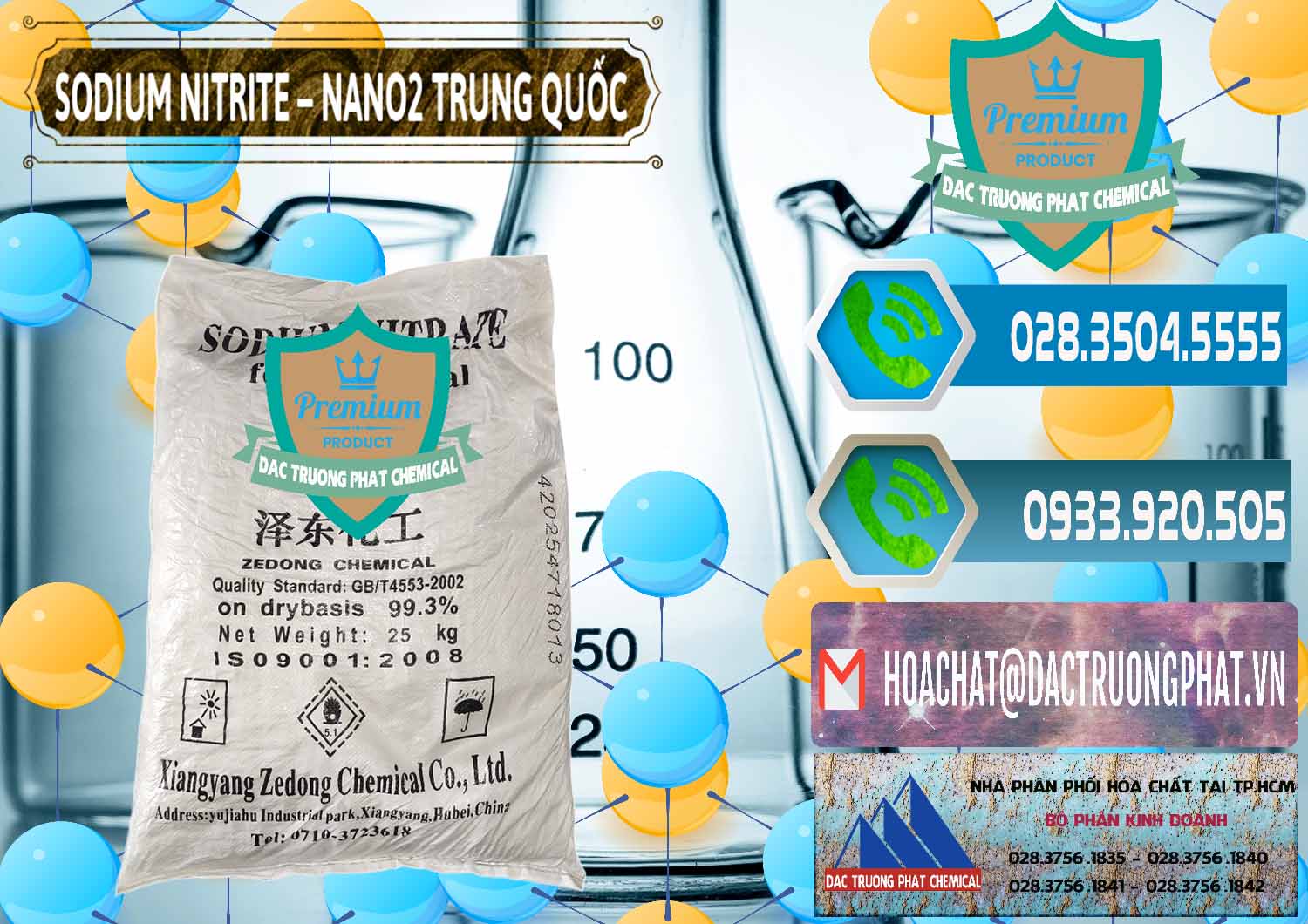 Nhà cung ứng - bán Sodium Nitrite - NANO2 Zedong Trung Quốc China - 0149 - Công ty cung ứng ( phân phối ) hóa chất tại TP.HCM - congtyhoachat.net