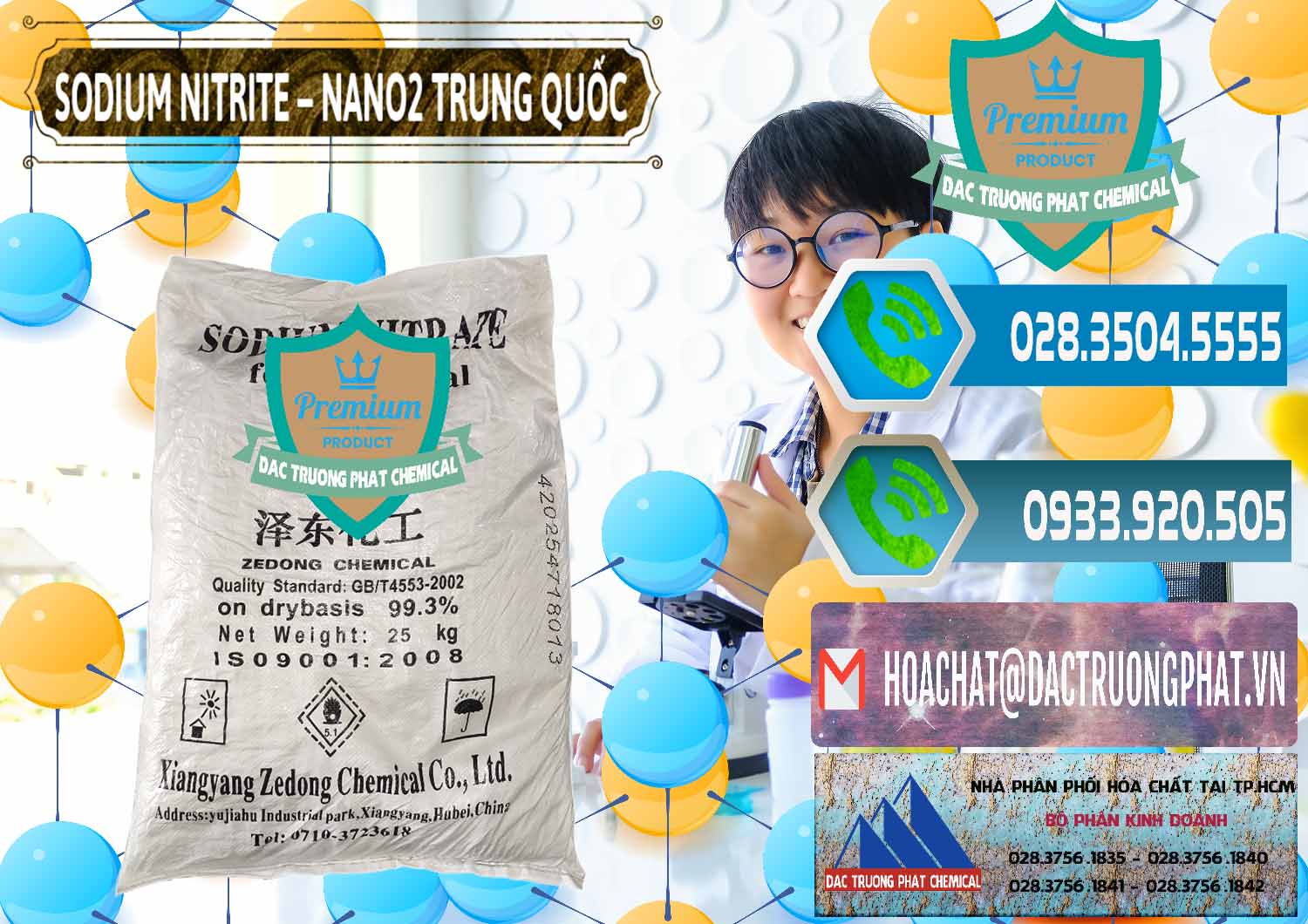 Nơi bán - cung cấp Sodium Nitrite - NANO2 Zedong Trung Quốc China - 0149 - Cty nhập khẩu & cung cấp hóa chất tại TP.HCM - congtyhoachat.net