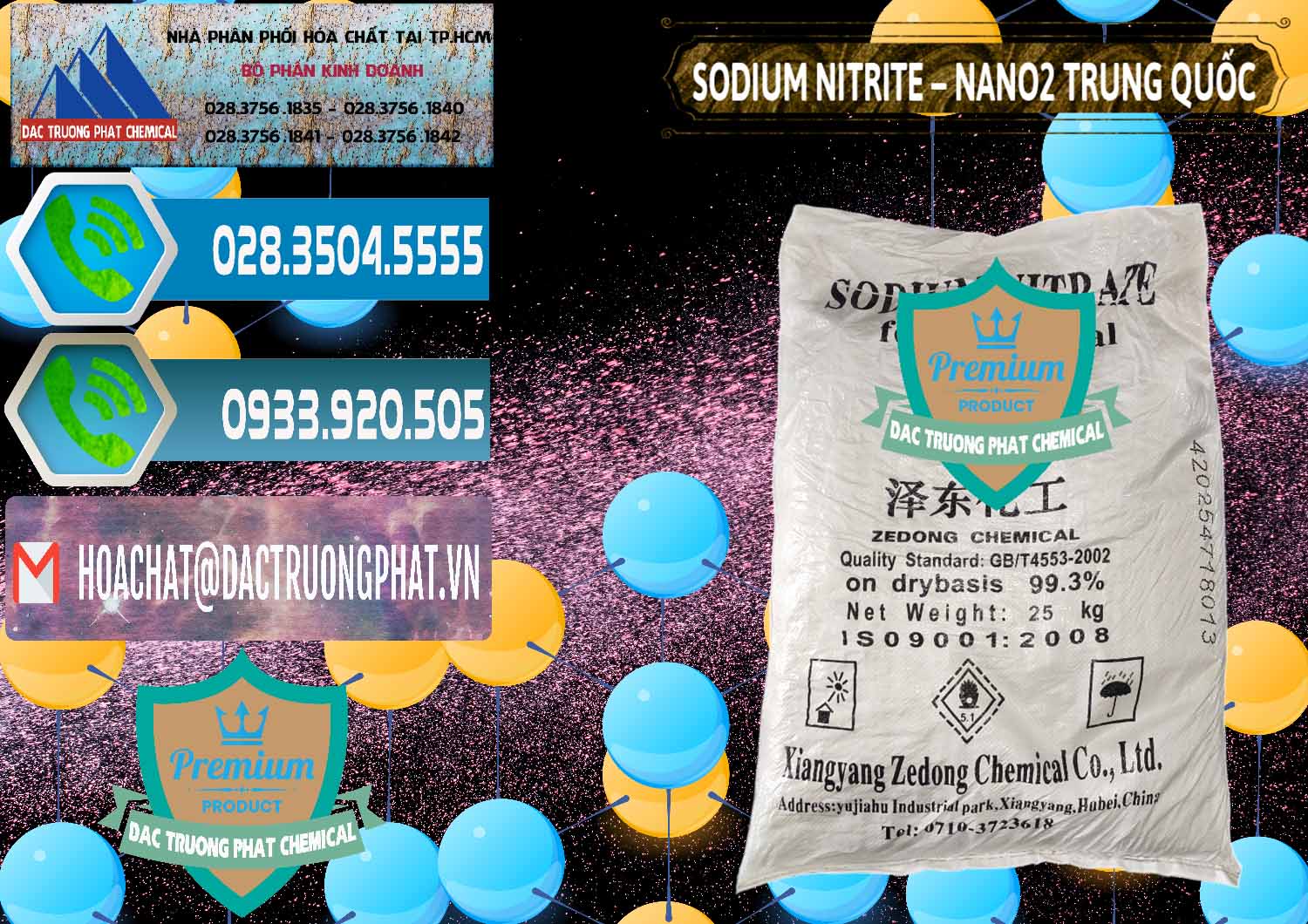 Đơn vị chuyên bán ( cung ứng ) Sodium Nitrite - NANO2 Zedong Trung Quốc China - 0149 - Cty cung cấp và bán hóa chất tại TP.HCM - congtyhoachat.net