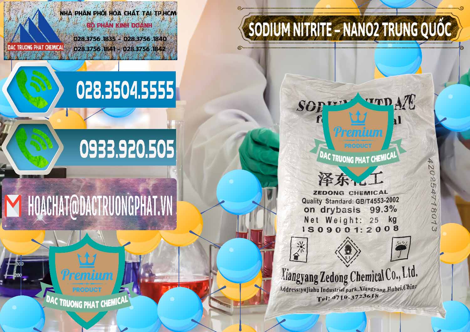 Nơi nhập khẩu _ bán Sodium Nitrite - NANO2 Zedong Trung Quốc China - 0149 - Nơi chuyên phân phối ( nhập khẩu ) hóa chất tại TP.HCM - congtyhoachat.net