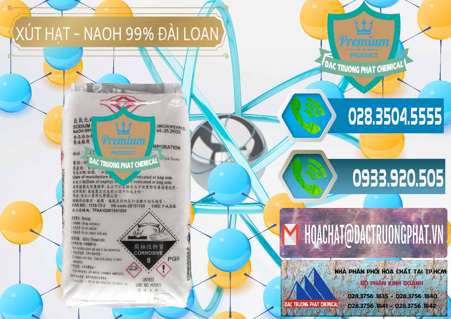 Bán - cung ứng Xút Hạt - NaOH Bột 99% Đài Loan Taiwan Formosa - 0167 - Công ty cung cấp và phân phối hóa chất tại TP.HCM - congtyhoachat.net
