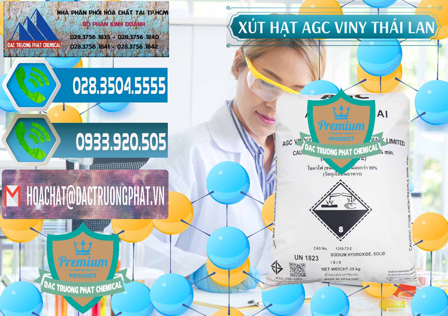 Công ty chuyên kinh doanh _ bán Xút Hạt - NaOH Bột 99% AGC Viny Thái Lan - 0399 - Đơn vị chuyên cung cấp _ nhập khẩu hóa chất tại TP.HCM - congtyhoachat.net