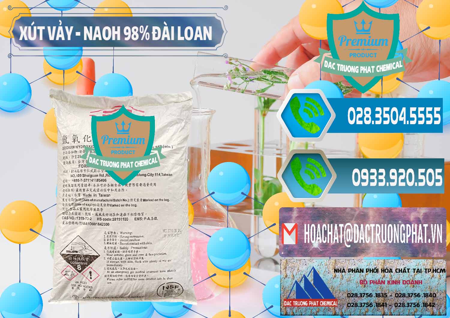 Cty chuyên kinh doanh ( bán ) Xút Vảy - NaOH Vảy 98% Formosa Đài Loan Taiwan - 0174 - Đơn vị cung cấp _ kinh doanh hóa chất tại TP.HCM - congtyhoachat.net