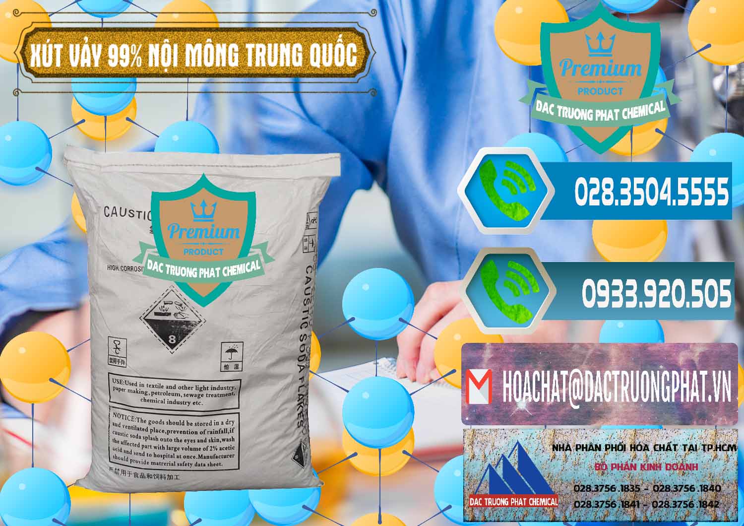 Công ty bán & cung cấp Xút Vảy - NaOH Vảy 99% Nội Mông Trung Quốc China - 0228 - Phân phối - bán hóa chất tại TP.HCM - congtyhoachat.net