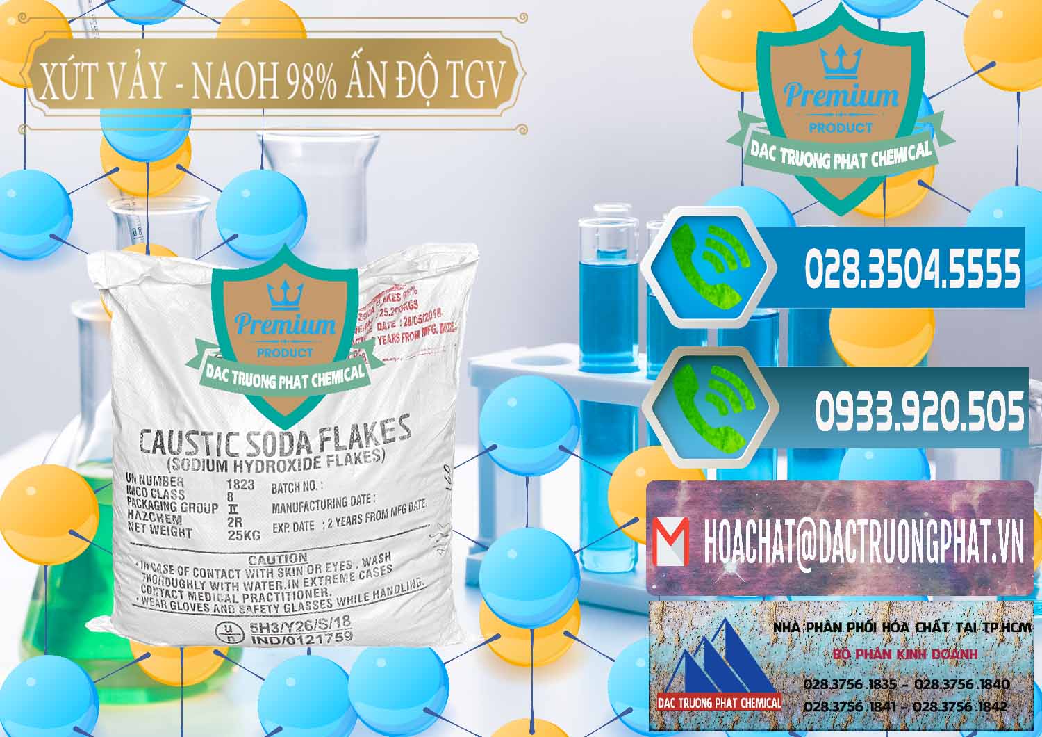 Đơn vị cung ứng - bán Xút NaOH Vảy # Hidroxit Natri Flakes Khô 98% TGV Ấn Độ India Chuyên bán - cung ứng Xút Vảy - NaOH Vảy 98% TGV Ấn Độ India - 0169 - Đơn vị chuyên bán và cung cấp hóa chất tại TP.HCM - congtyhoachat.net