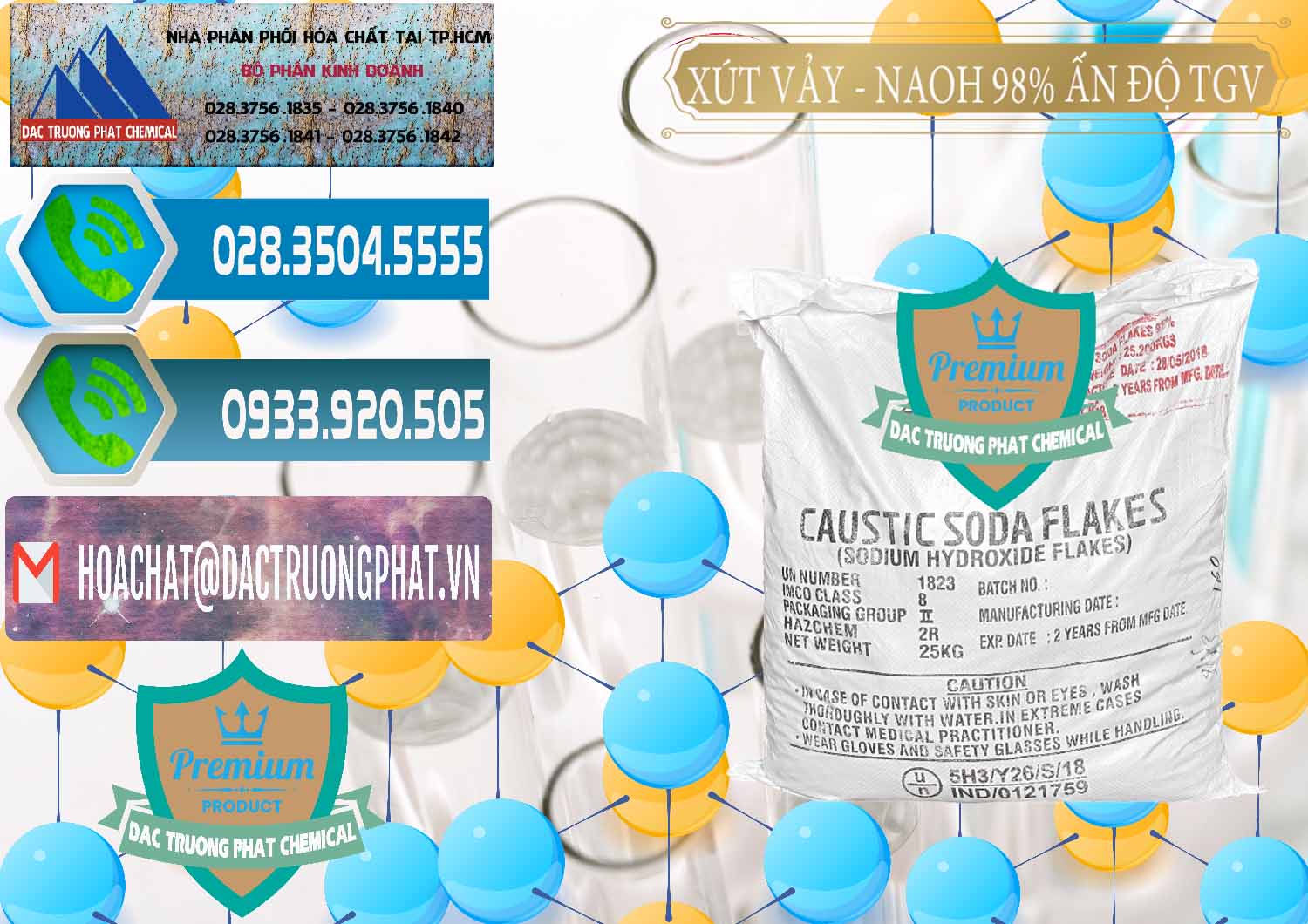 Địa chỉ cung cấp # bán hóa chất Natri Hydroxide Rắn _ Xút Vảy 98% TGV Ấn Độ India Bán và cung ứng Xút Vảy - NaOH Vảy 98% TGV Ấn Độ India - 0169 - Nơi phân phối ( cung ứng ) hóa chất tại TP.HCM - congtyhoachat.net