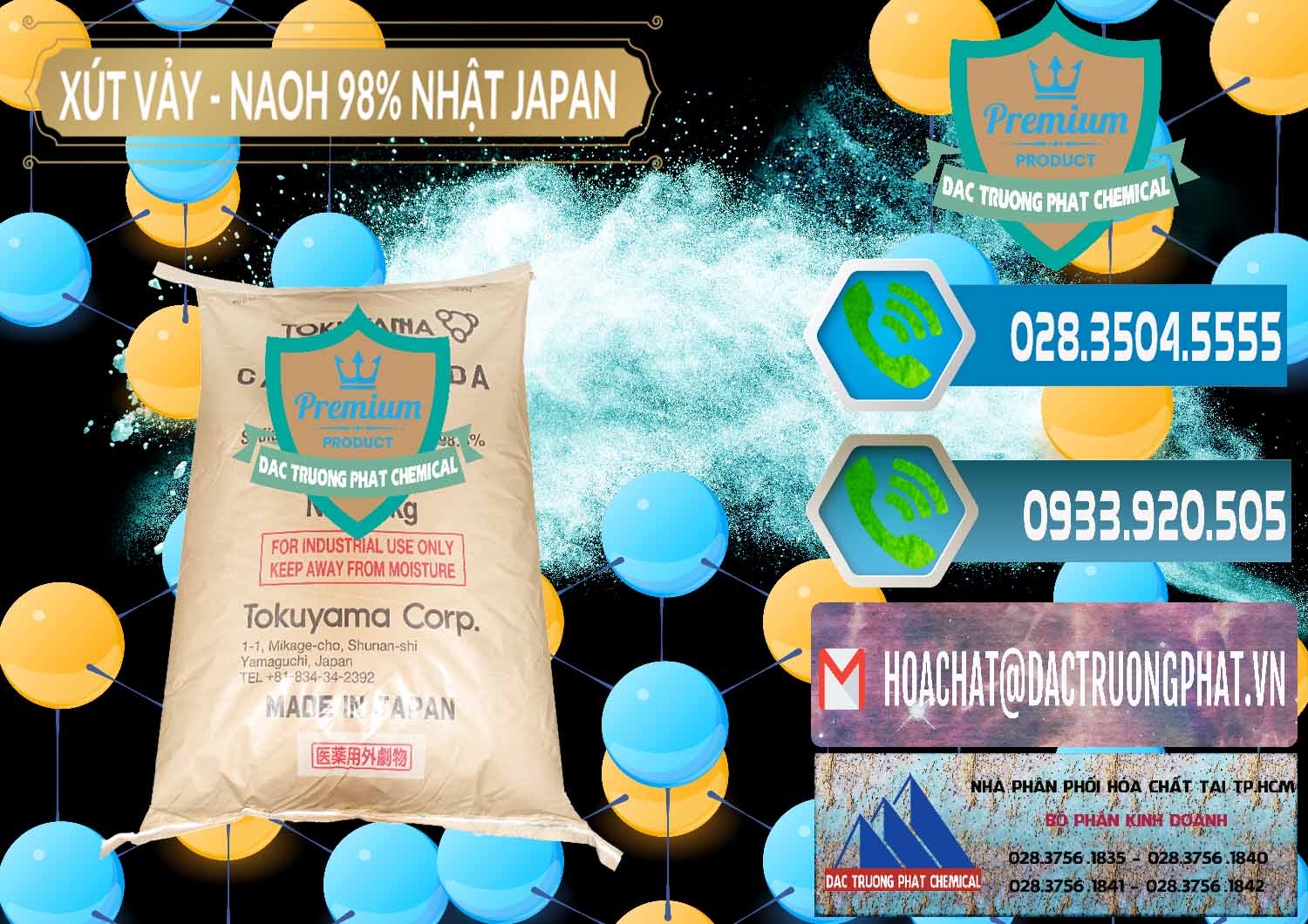 Chuyên nhập khẩu & bán Xút Vảy - NaOH Vảy 98% Tokuyama Nhật Bản Japan - 0173 - Công ty chuyên kinh doanh - cung cấp hóa chất tại TP.HCM - congtyhoachat.net
