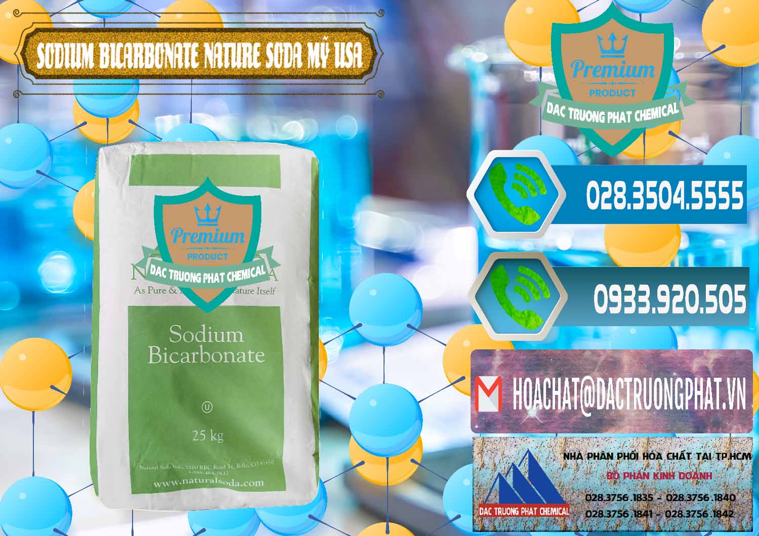 Cty chuyên nhập khẩu và bán Sodium Bicarbonate – Bicar NaHCO3 Food Grade Nature Soda Mỹ USA - 0256 - Cty chuyên bán - phân phối hóa chất tại TP.HCM - congtyhoachat.net