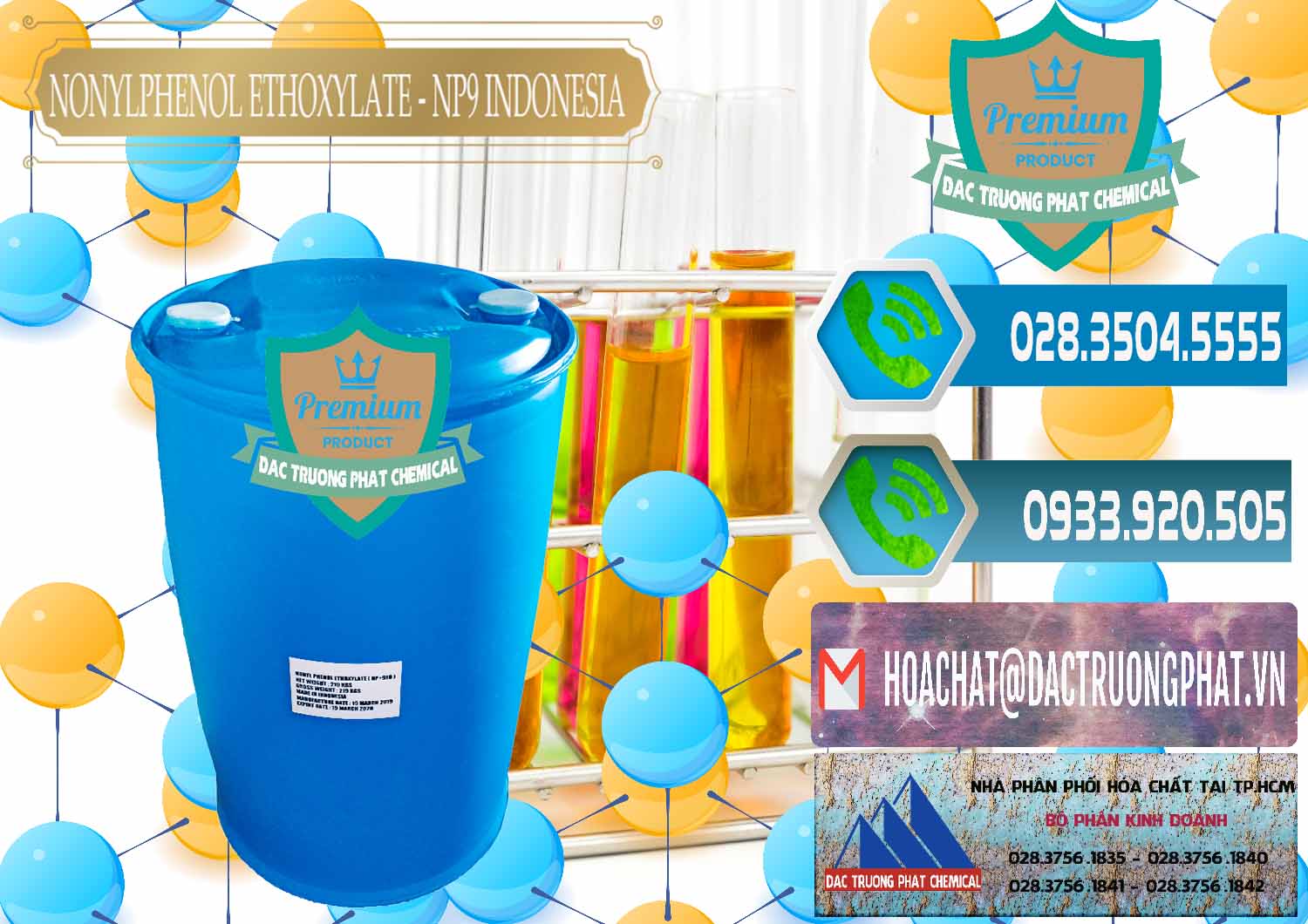 Nơi bán - cung ứng NP9 - Nonyl Phenol Ethoxylate Indonesia - 0317 - Công ty nhập khẩu _ cung cấp hóa chất tại TP.HCM - congtyhoachat.net