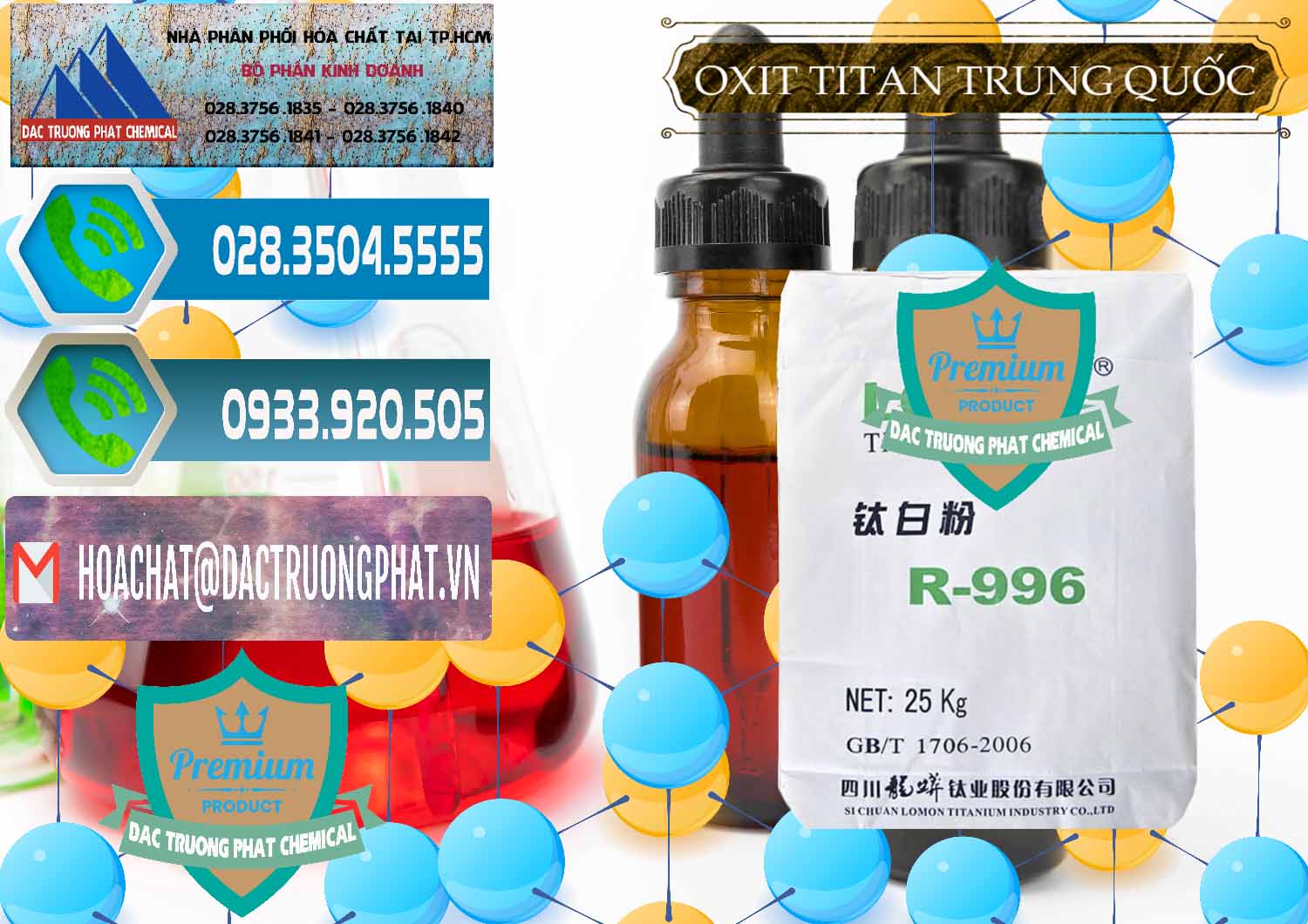 Đơn vị cung ứng - bán Oxit Titan KA100 – Tio2 Trung Quốc China - 0398 - Cty bán & phân phối hóa chất tại TP.HCM - congtyhoachat.net